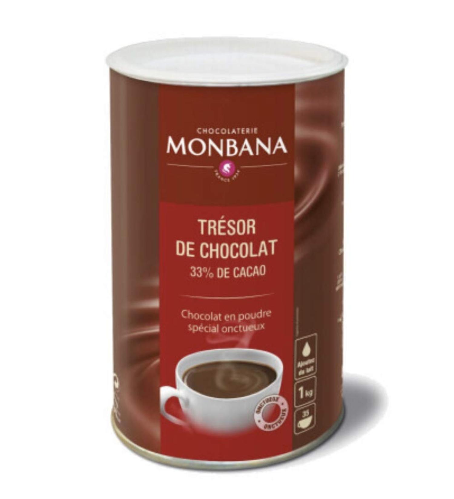 Monbana Tresor 33% Cocoa Powder 1kg x 3