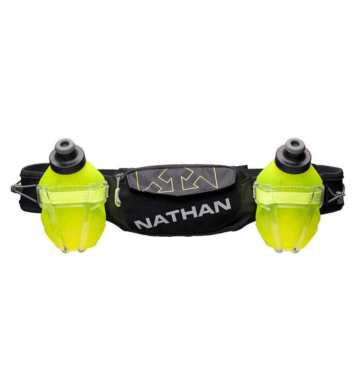 Nathan Trail Mix Plus Adjustable Running Belt - Storage Pockets for iPhone & Smartphones | Best Running Gear for Active Lifestyle - Buy Online on GoSupps.com