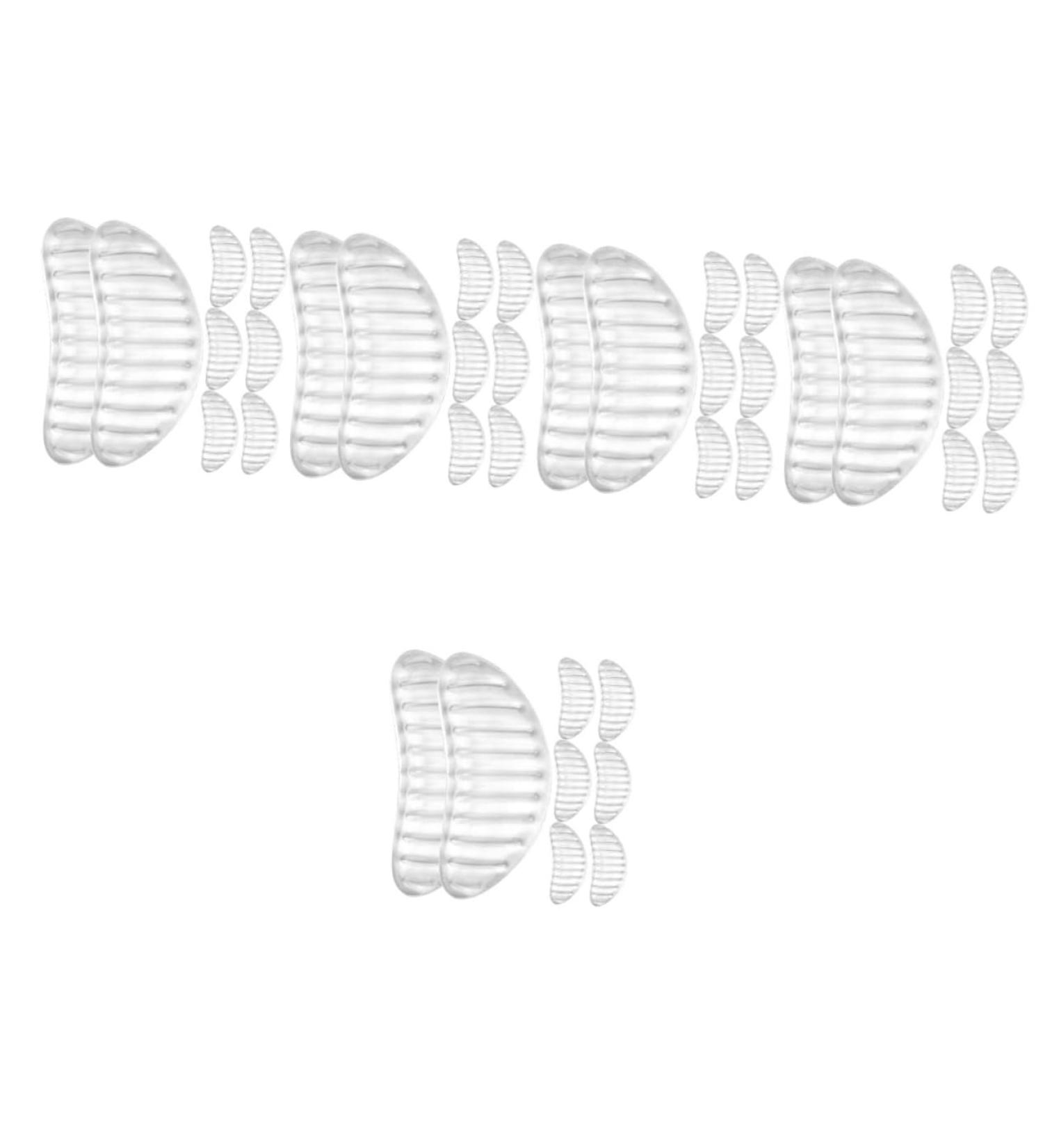 FOMIYES 20 Pairs Striped Arch Pads - Correction Gel Foot Supports & Non-Slip Shoe Inserts for Women - Ultimate Comfort & Arch Support - Buy Online on GoSupps.com