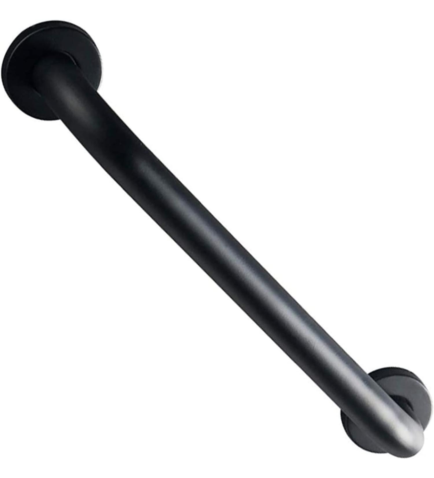 Grab Bars for Black Matte Elderly Wall Mounted Straight Armrest Bars Toilet Por Handrails Support for Seniors Disabled 50cm - Buy Online on GoSupps.com
