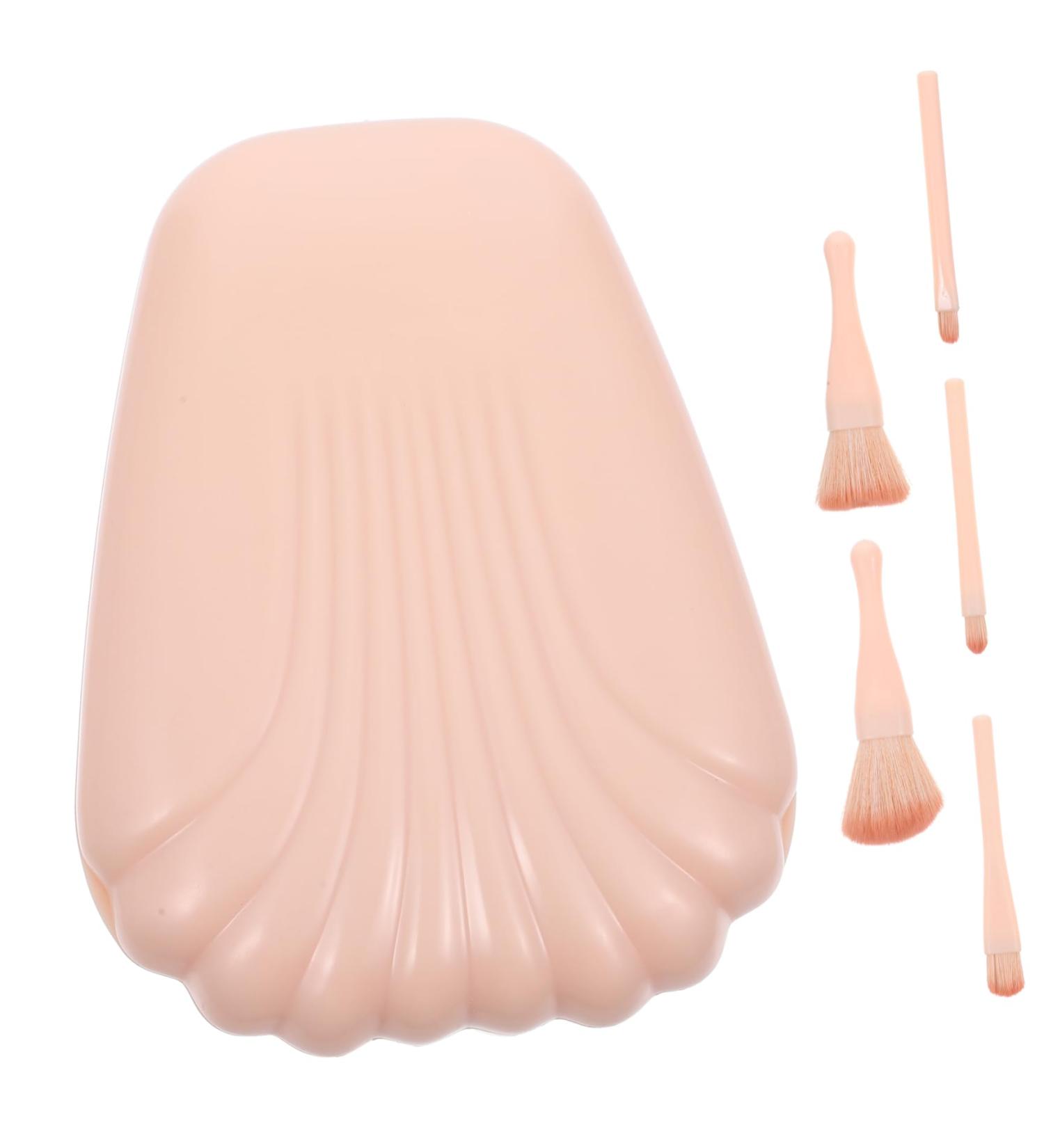 FRCOLOR 25 Pcs Mini Red Tea Hat Makeup Brush Set - Highlighter Blush Contouring & Eyebrow Brushes for Travel - Buy Online on GoSupps.com