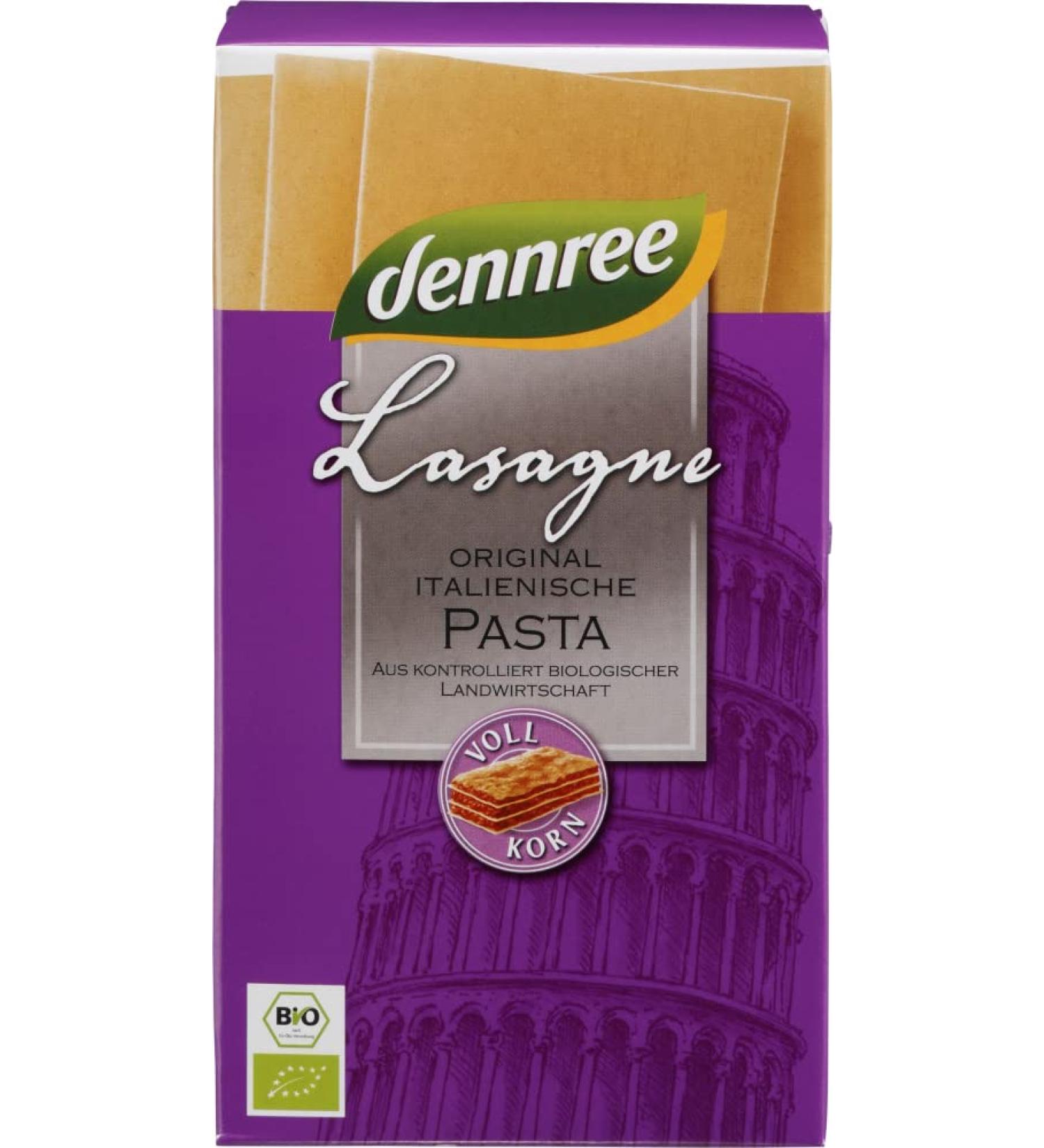 dennree dennree Durum Wheat Lasagne Panels (250g)