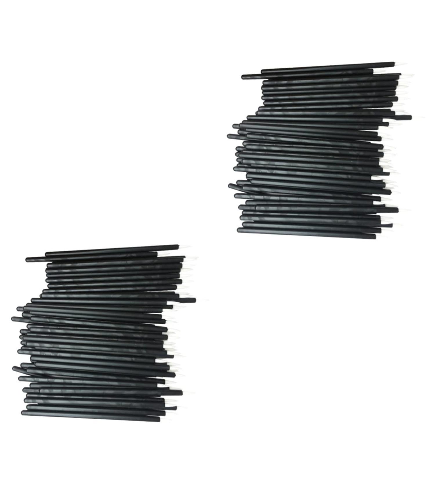 FOMIYES 200 Pcs Lip Scrubber Tool Eyeliner Smudge Brush Eye Makeup Tools Eyeliner Brush Make up Wand - Buy Online on GoSupps.com