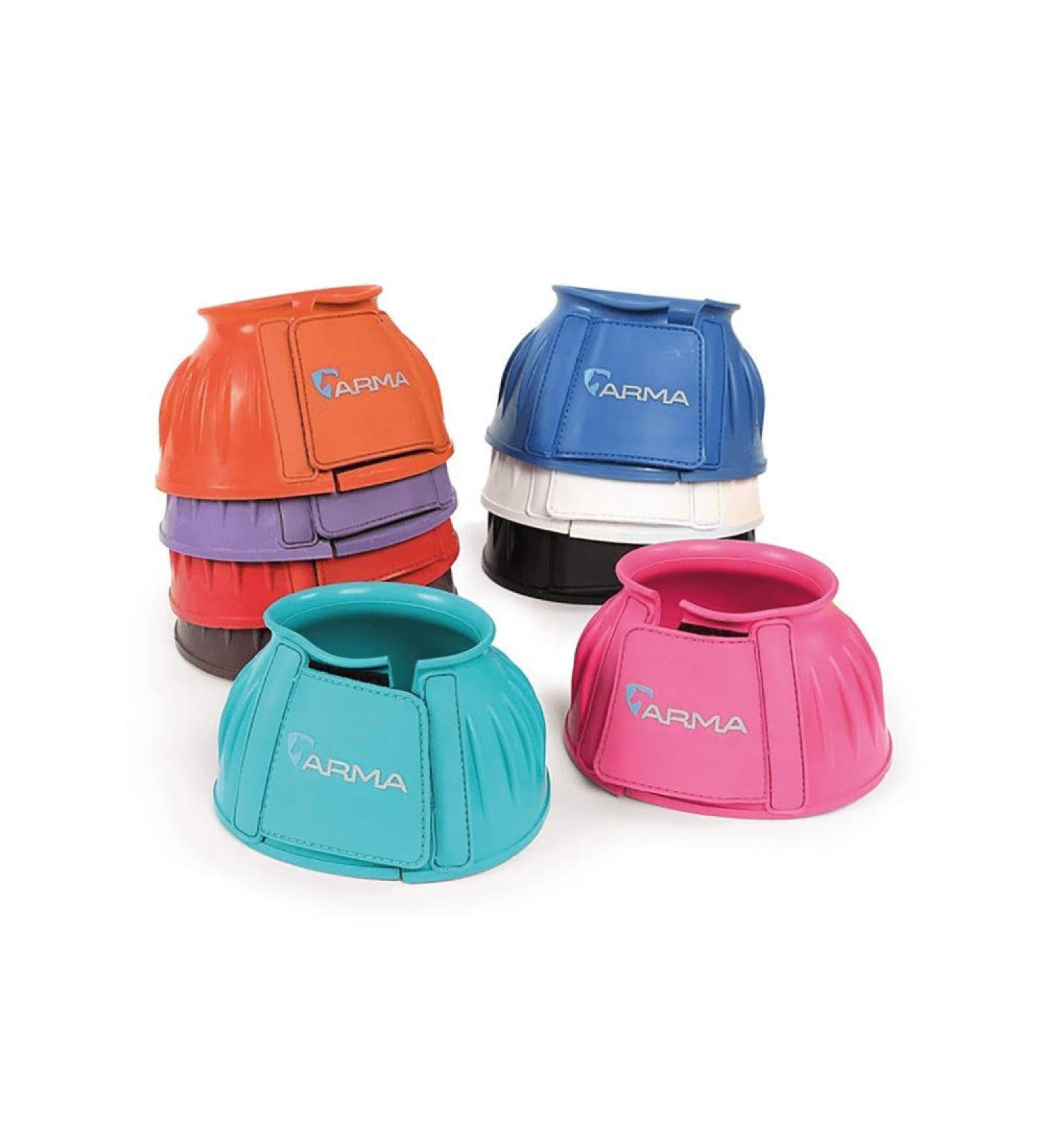 Shires ARMA Touch & Close Over-Reach Boots Medium Red