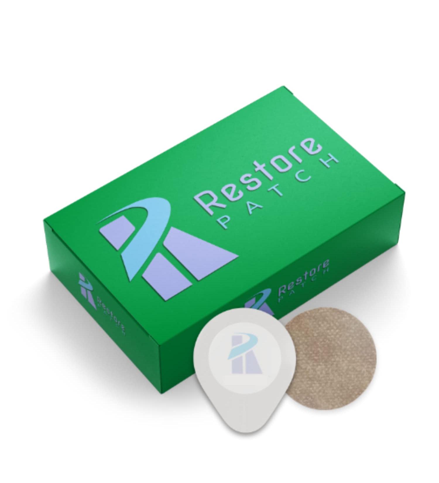 Restore Patch Relaxing Patches - 30 Day Supply for Stress Relief - Chemical-Free Calming Bio-Frequency Patches - All Natural Relaxation (12 Patches) - Buy Online on GoSupps.com