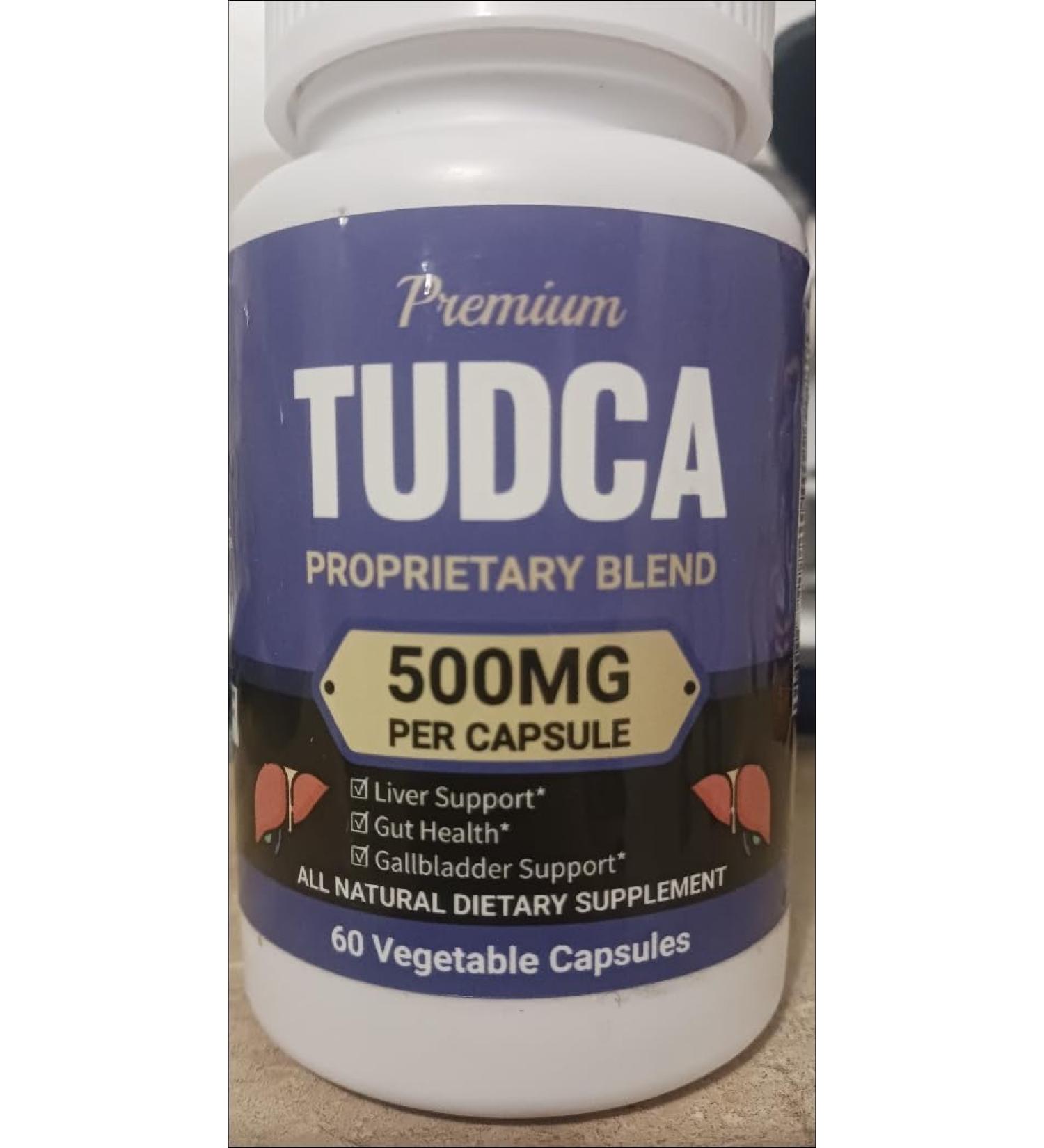 Tudca 500 mg (per serving) 60 Quick Release Capsules!