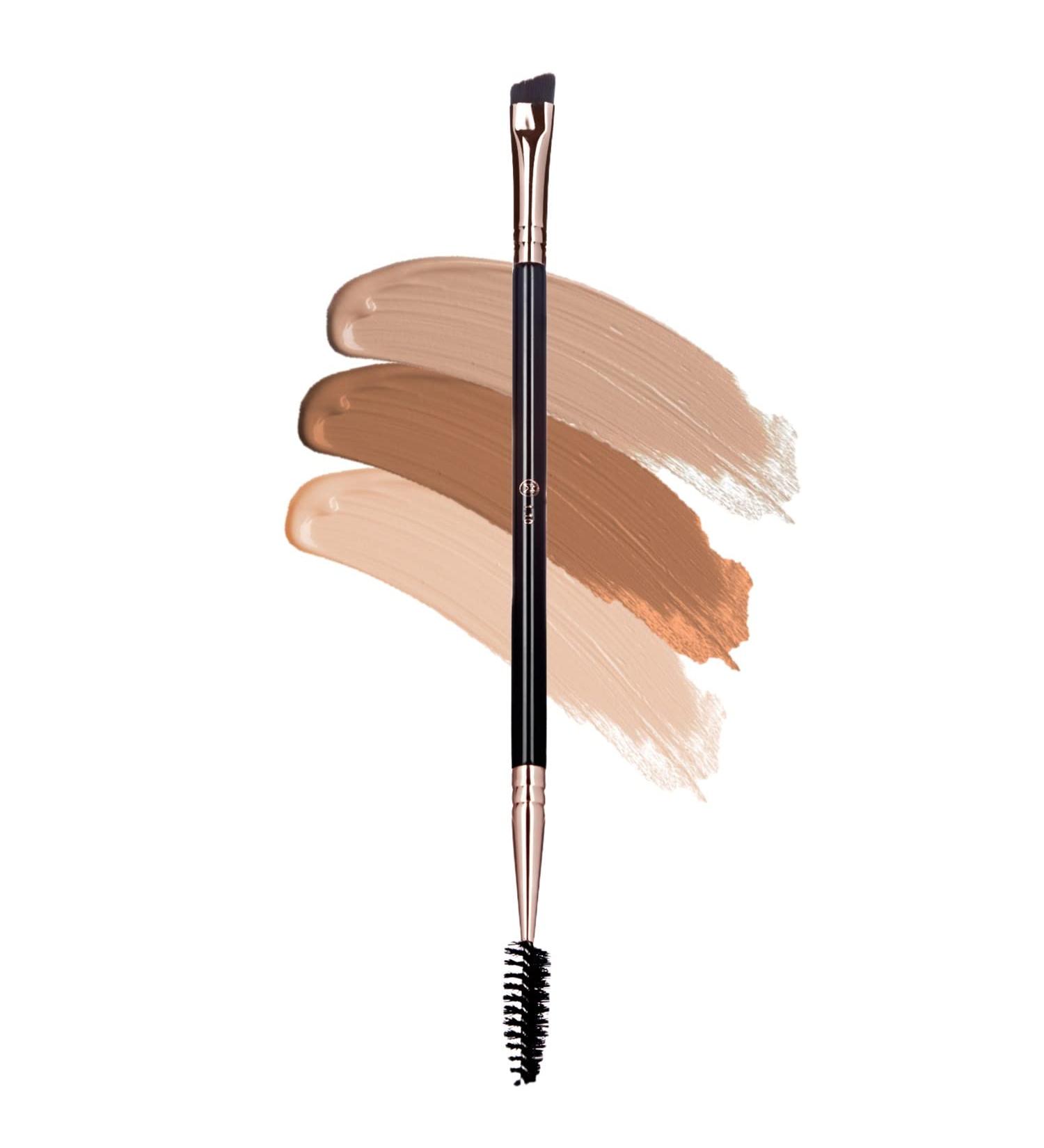 Professional Angled Brow Brush | Premium Eyebrow Brush for Gel & Wax - Perfect for Flawless Brows - Buy Online on GoSupps.com