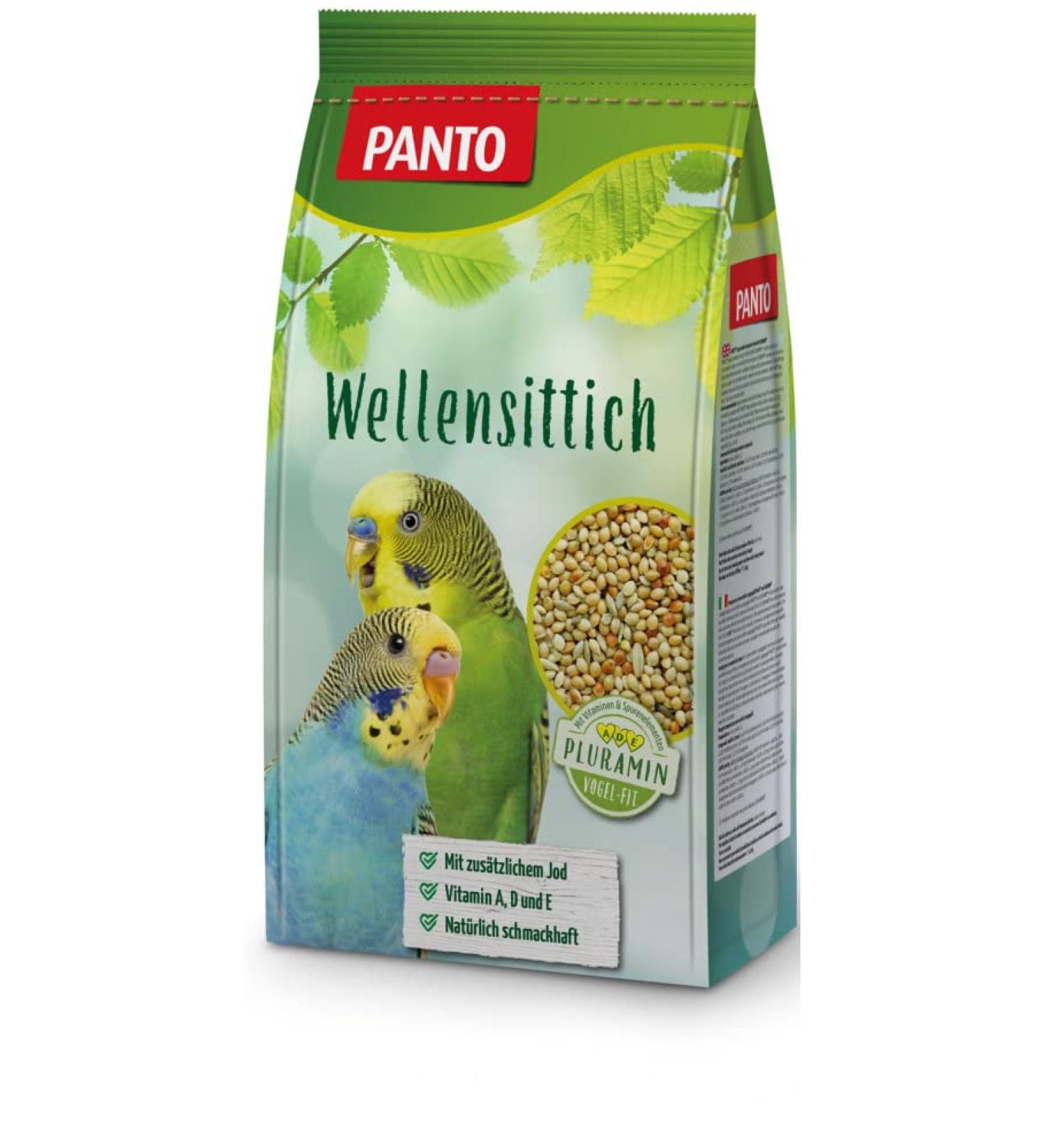 Panto Ornamental Bird Food for Budgies - 4 x 2.5 kg Pack | Premium International Shipping - Buy Online on GoSupps.com