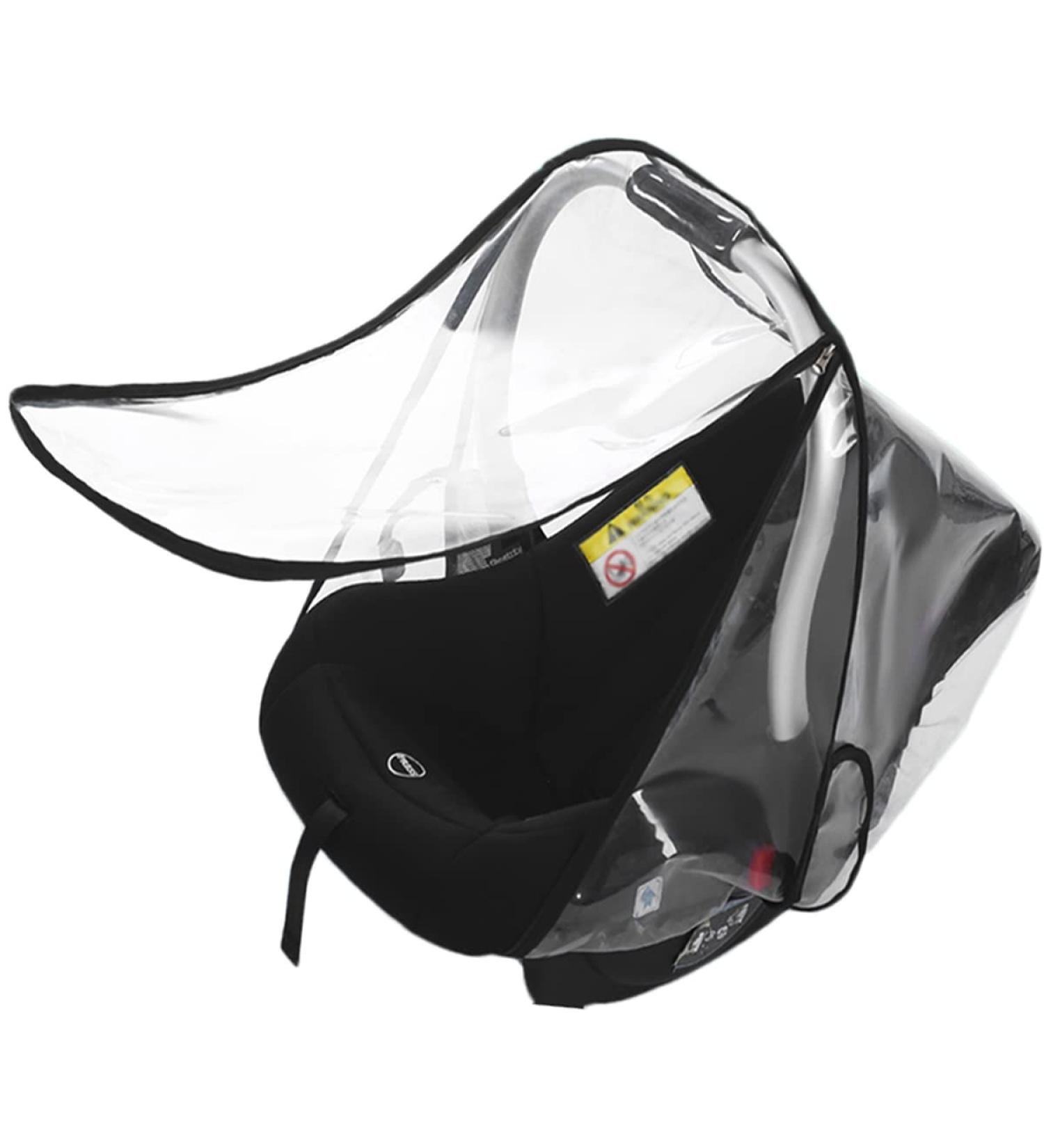 iEasey Silver Cross Wayfarer Car Seat Rain Cover - Universal Infant Car Seat Weather Shield with Easy Access Window - Buy Online on GoSupps.com