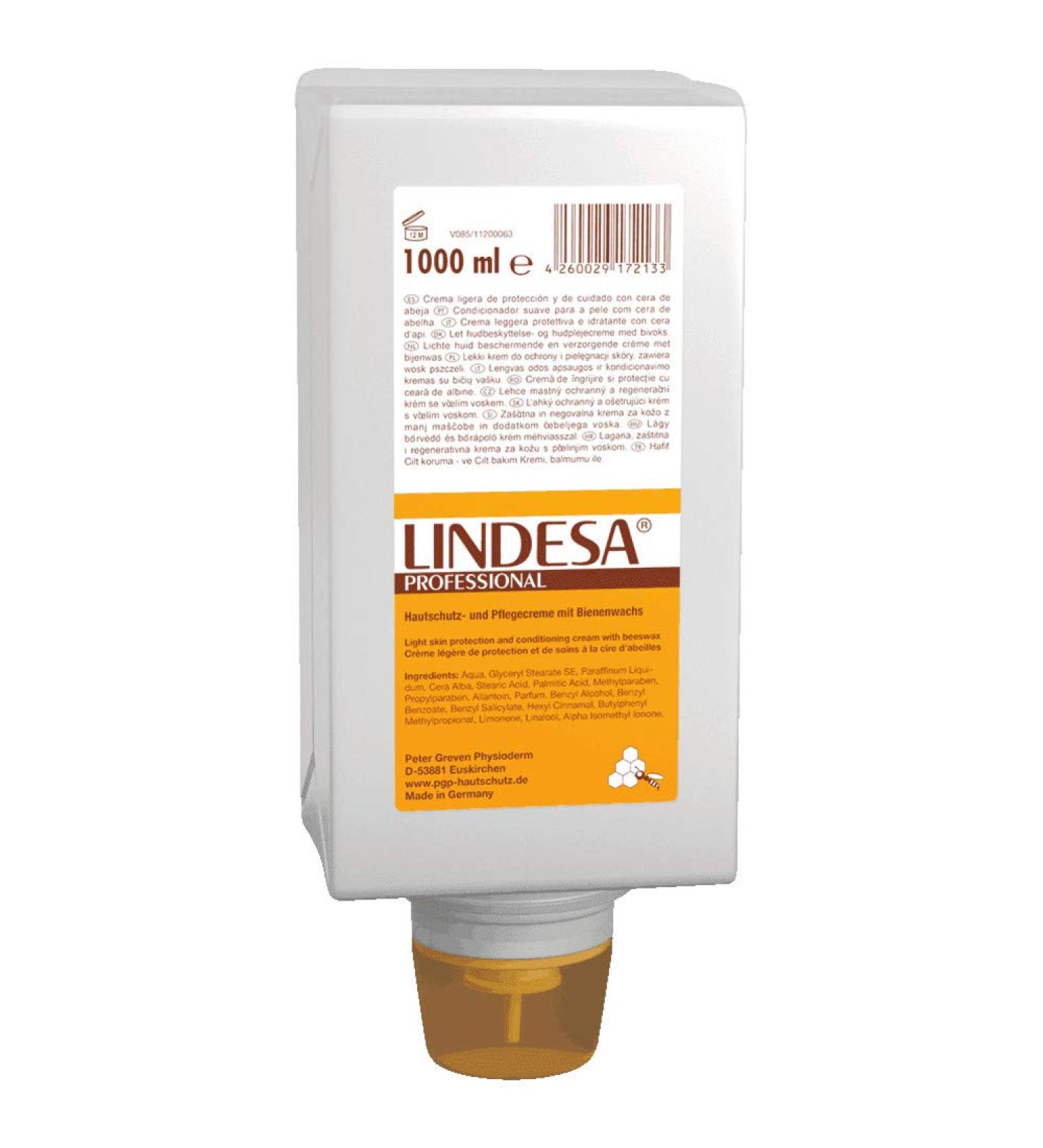 Lindesa care cream classic for commercial use 1000 ml