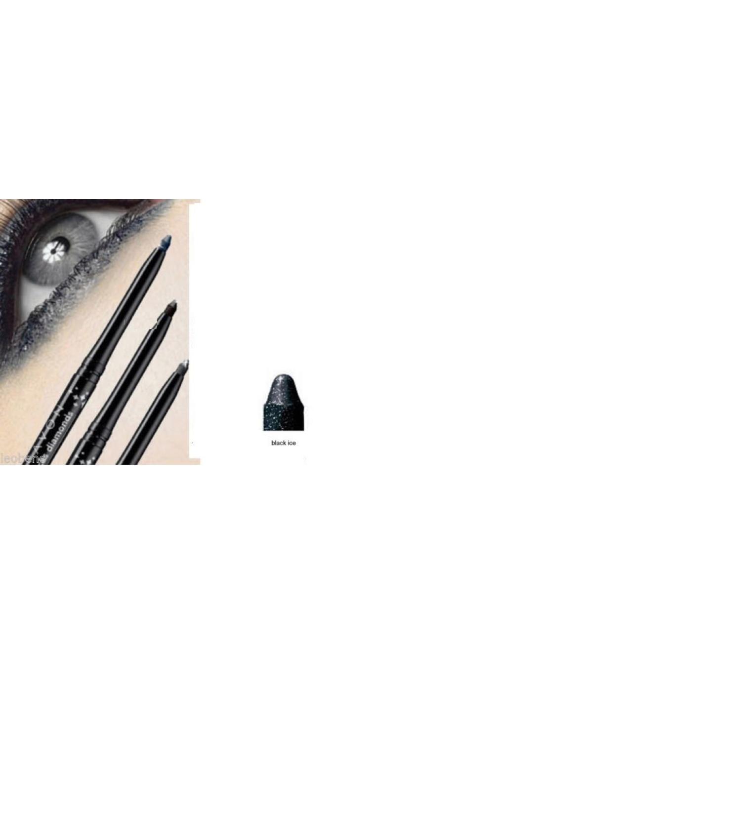 x Avon Glimmerstick Eyeliner Diamonds Black Ice