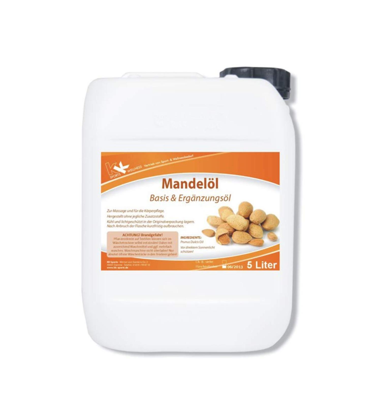 KK Hygiene Almond Oil 5L - Premium Quality for Skin & Hair | International Shipping - Buy Online on GoSupps.com