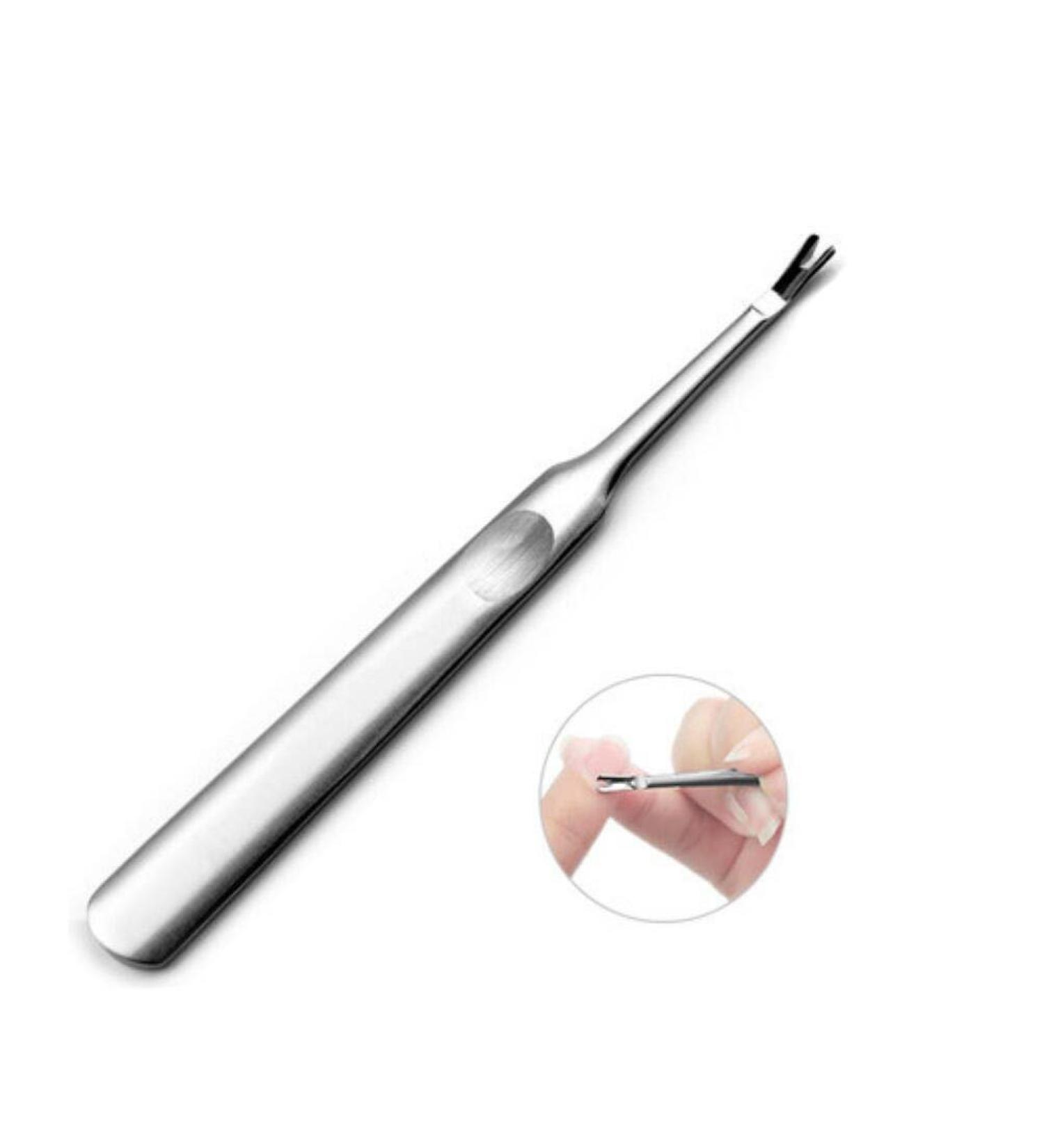 Professional Stainless Steel Cuticle Pusher & Remover - Perfect Nail Art Manicure Tool for International Shipping - Buy Online on GoSupps.com