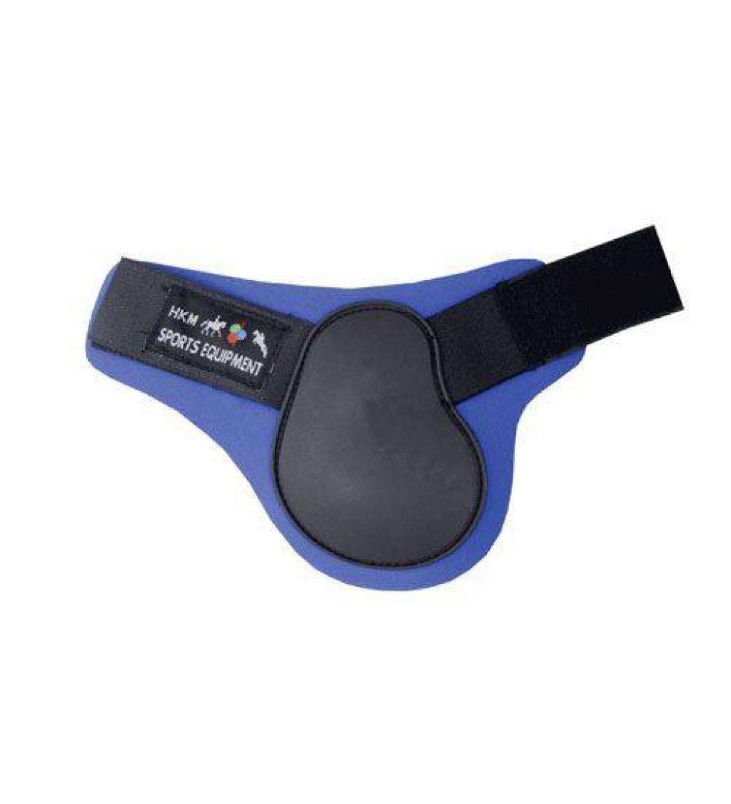 HKM 561125 HKM fetlock boots Softopren for hind legs thoroughbred/warmblood black/cornwall blue Black/cornwall blue thoroughbred/warmblood/L