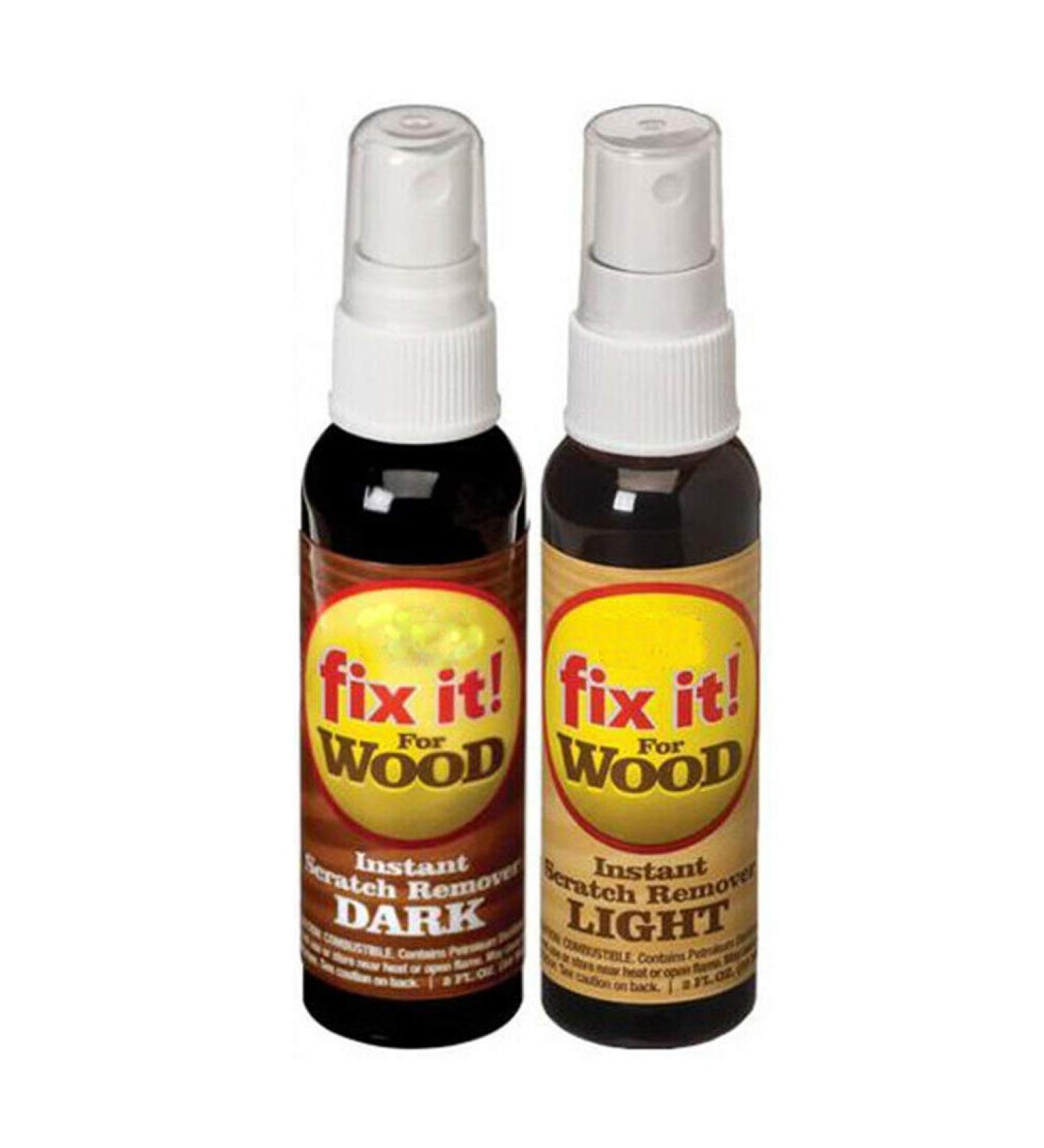 2 Pack fix it for Wood for Furniture Repair Scratch Remover Set Fast Acting Wood Scratch Repair for Floors Tables Carpenters - Buy Online on GoSupps.com