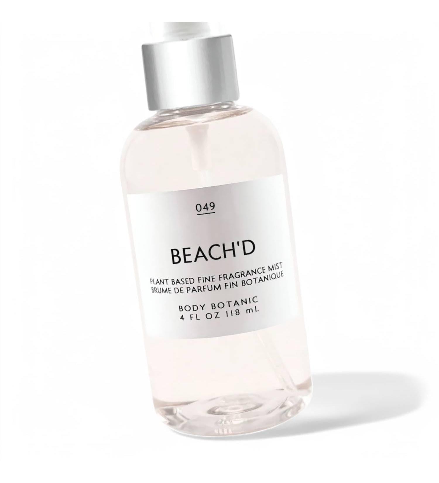 Beach'd Fine Fragrance Mist 4 Fl Oz 118 mL - an Irresistible Blend of Warm Sand Sea Spray Sand Jasmine Mandarin Driftwood Sea Salt - Buy Online on GoSupps.com