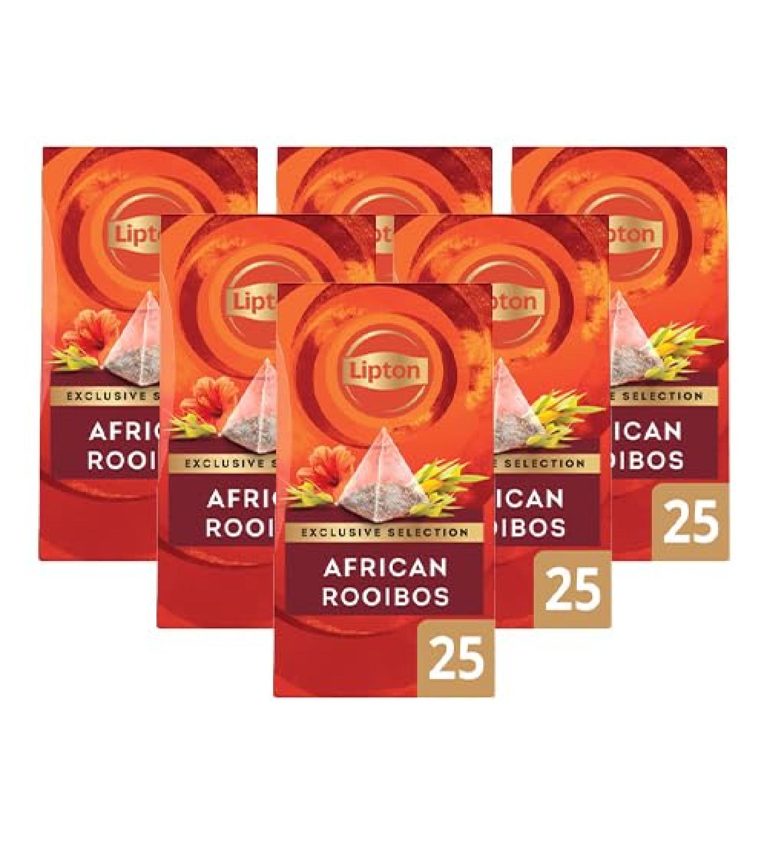 Lipton - Exclusive Selection African Rooibos tea - 6x 25 Tea bags