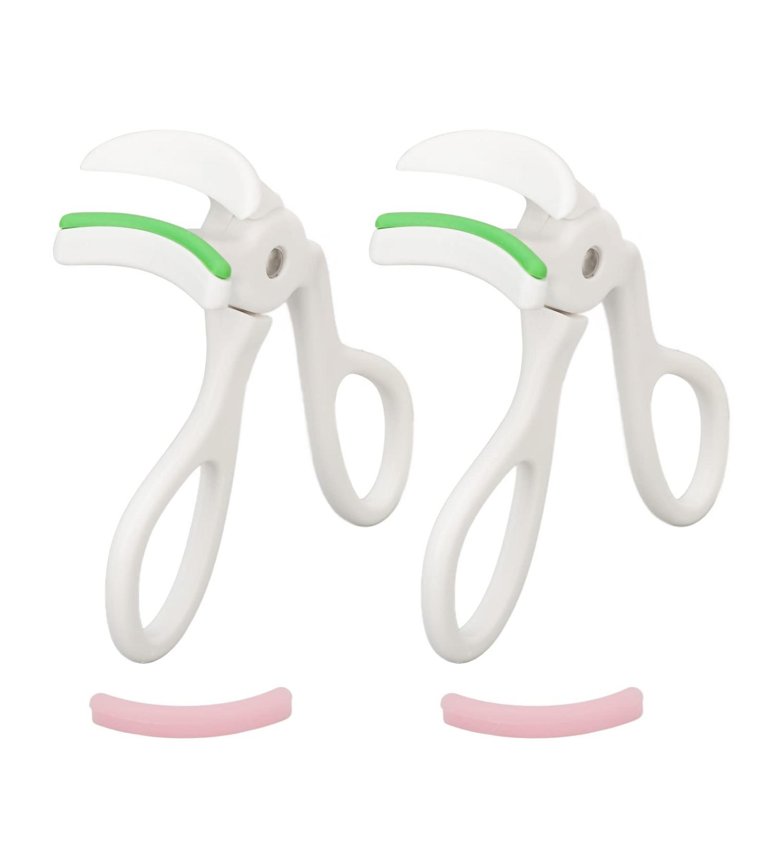 Professional 2 Pcs Eyelash Curlers Set - Perfect Curl in Seconds with Replacement Silicone Pads | International Shipping - Buy Online on GoSupps.com