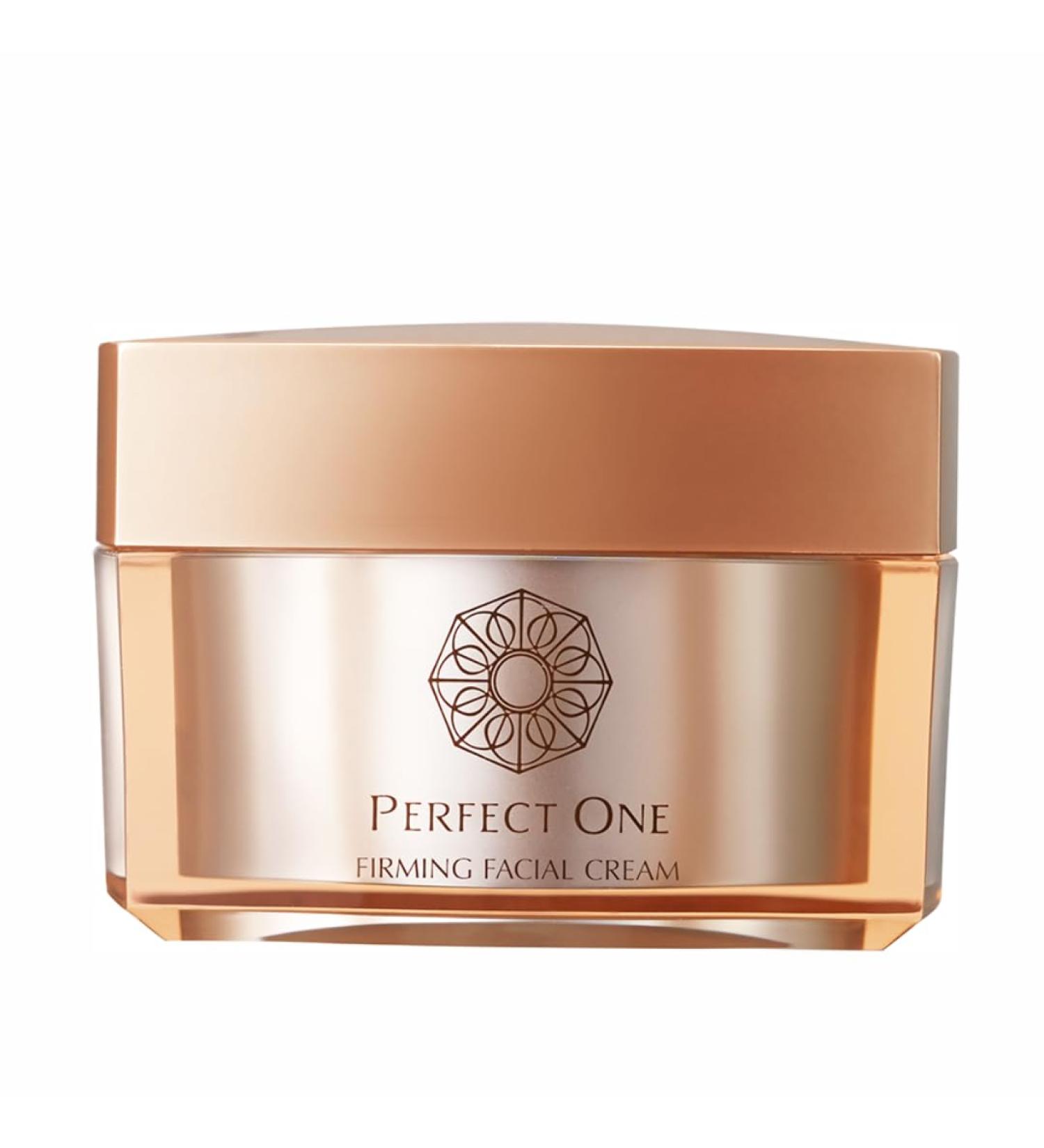 Perfect One Firming Facial Cream - Japanese Skin Care with Niacinamide Collagen & Hyaluronic Acid | All-in-One Moisturizer Serum Eye Cream & Mask - 1.76 oz (50g - Buy Online on GoSupps.com