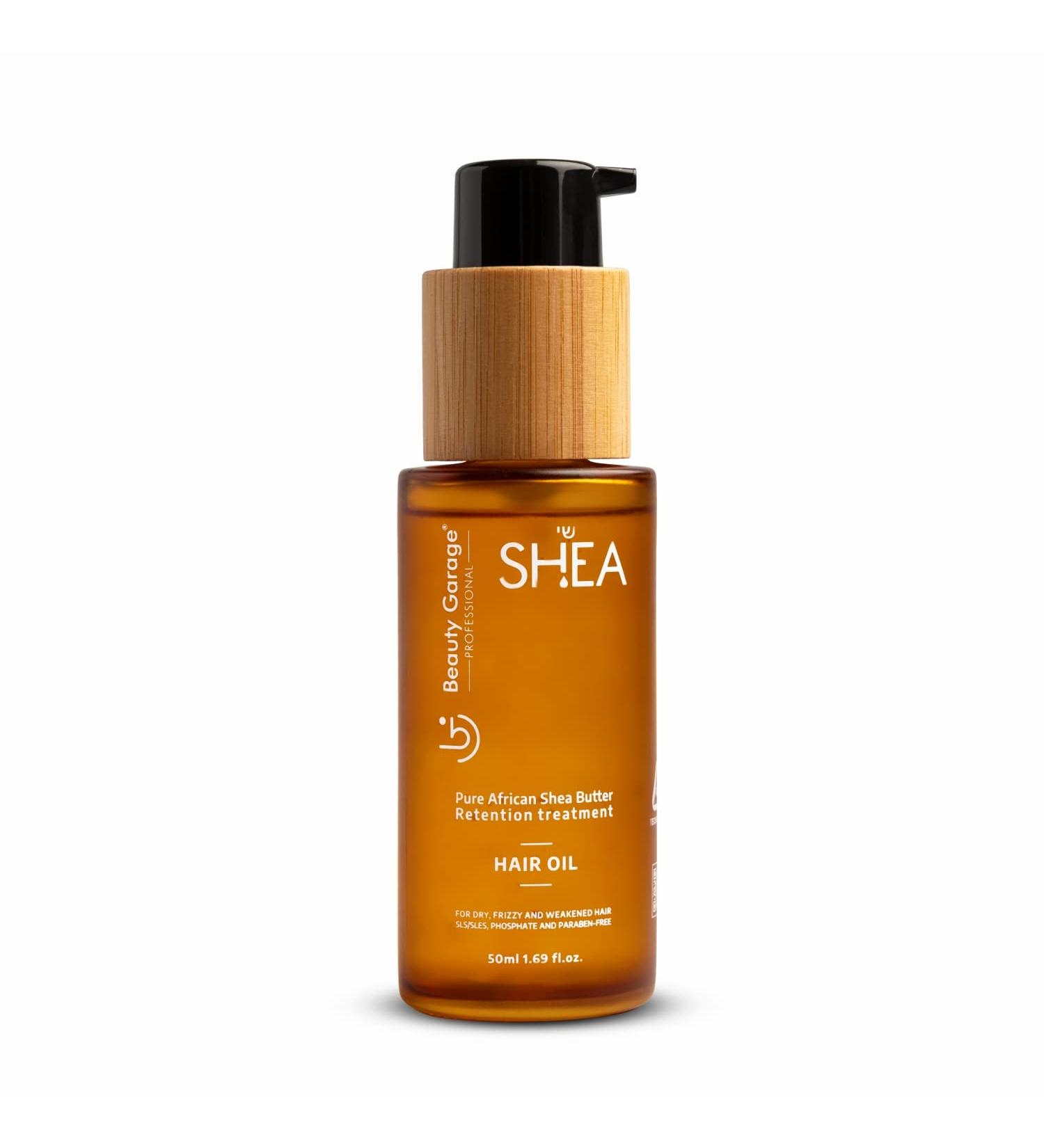 Pure African Shea Butter Retention Treatment Hair Oil - 50ml | Nourish & Hydrate Your Hair | International Shipping Available - Buy Online on GoSupps.com