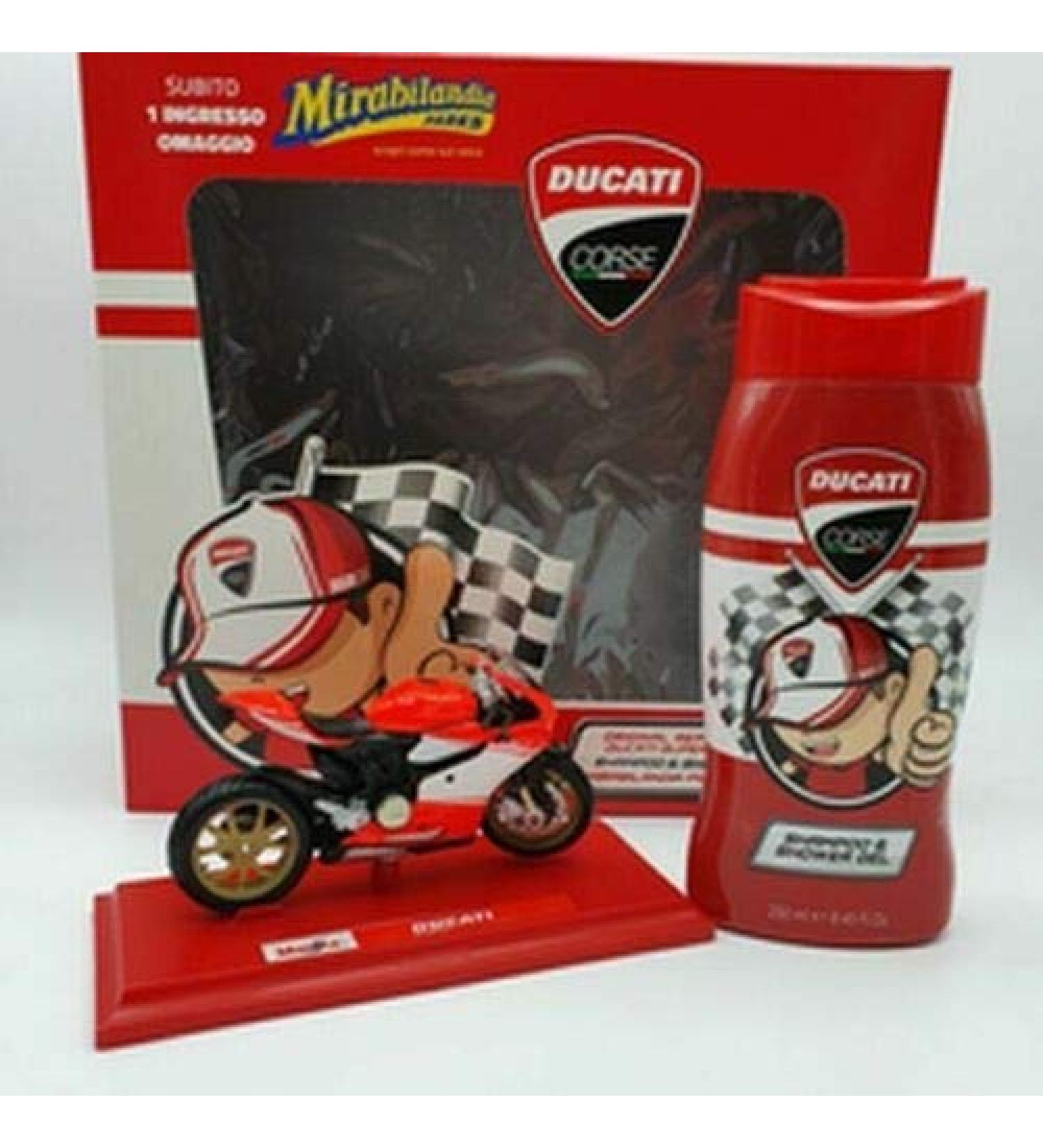 Shower gel 250 ml + Minimoto DUCATI Corse
