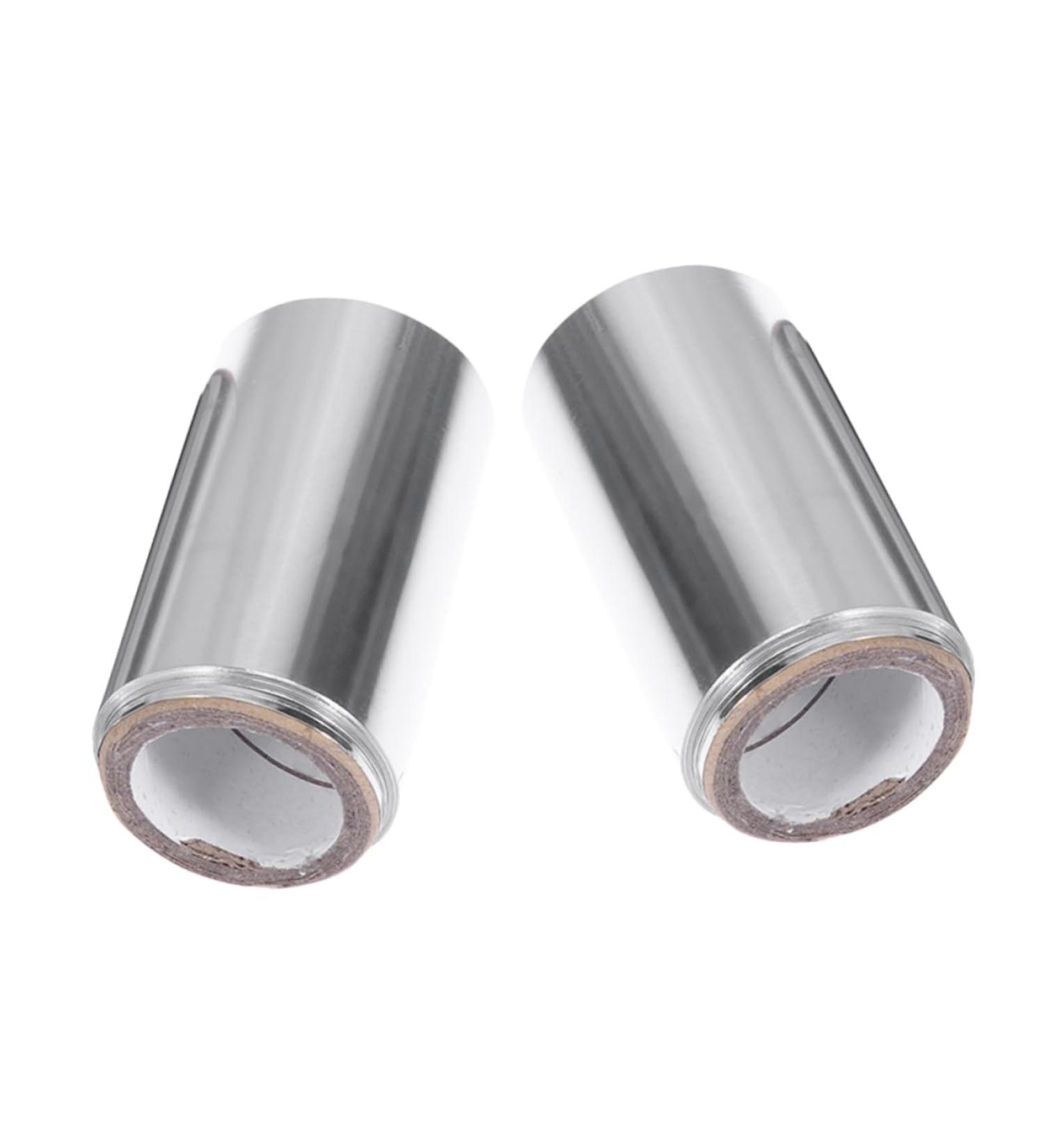 Angoily 2 Rolls Hair Color Perm Tin Foil Nail Tools Nails Tools Manicure Tools Hair Coloring Tools Hair Highlighting Foils Embossing Tool Hair Foils Hairdressing Tool Hair Dye - Buy Online on GoSupps.com