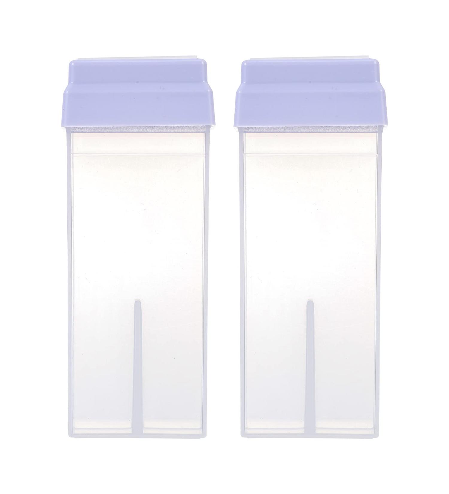 Minkissy 2-Pack Wax Bottles - Depilatory Wax Packaging & Storage Container for Hair Removal - Travel-Friendly ABS Plastic - Buy Online on GoSupps.com