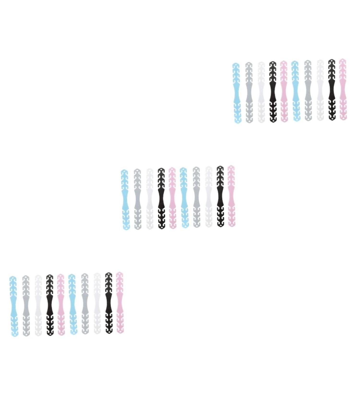 FRCOLOR 30 Pack Adjustable Mask Hooks & Ear Adjusters - Perfect for Comfort & Fit - International Shipping Available - Buy Online on GoSupps.com