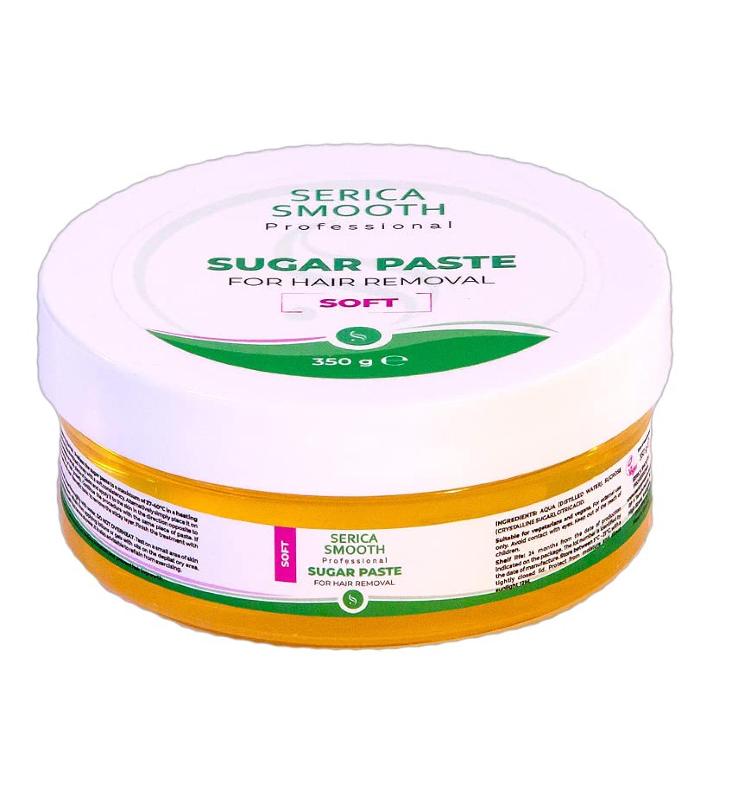 Serica Smooth Professional Sugar Paste Wax for Depilation Soft 1400g (350g) 350.00 ml (Pack of 1) - Buy Online on GoSupps.com