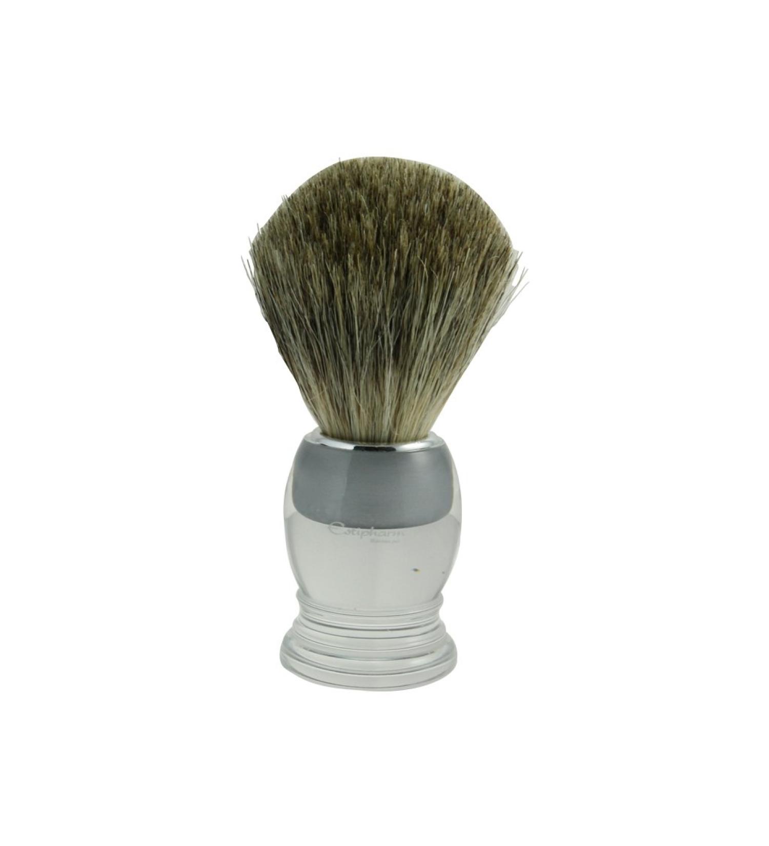 estipharm beard brush PUR shaving brush white T1