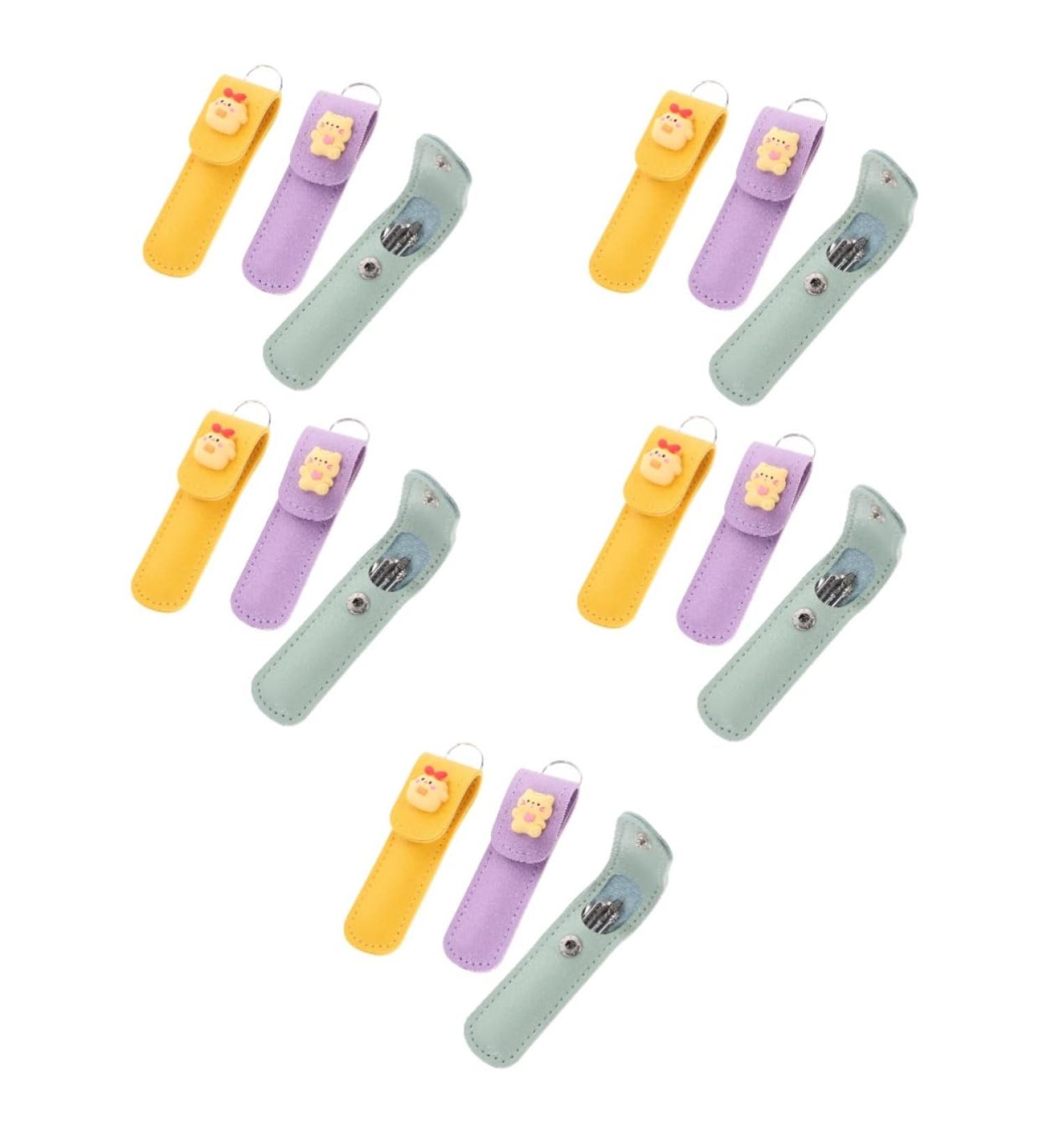 GLEAVI 15 Sets Earpick & Earwax Removal Kit - Pimple Extractor & Skin Care Tools for Effective Ear Cleaning - Buy Online on GoSupps.com