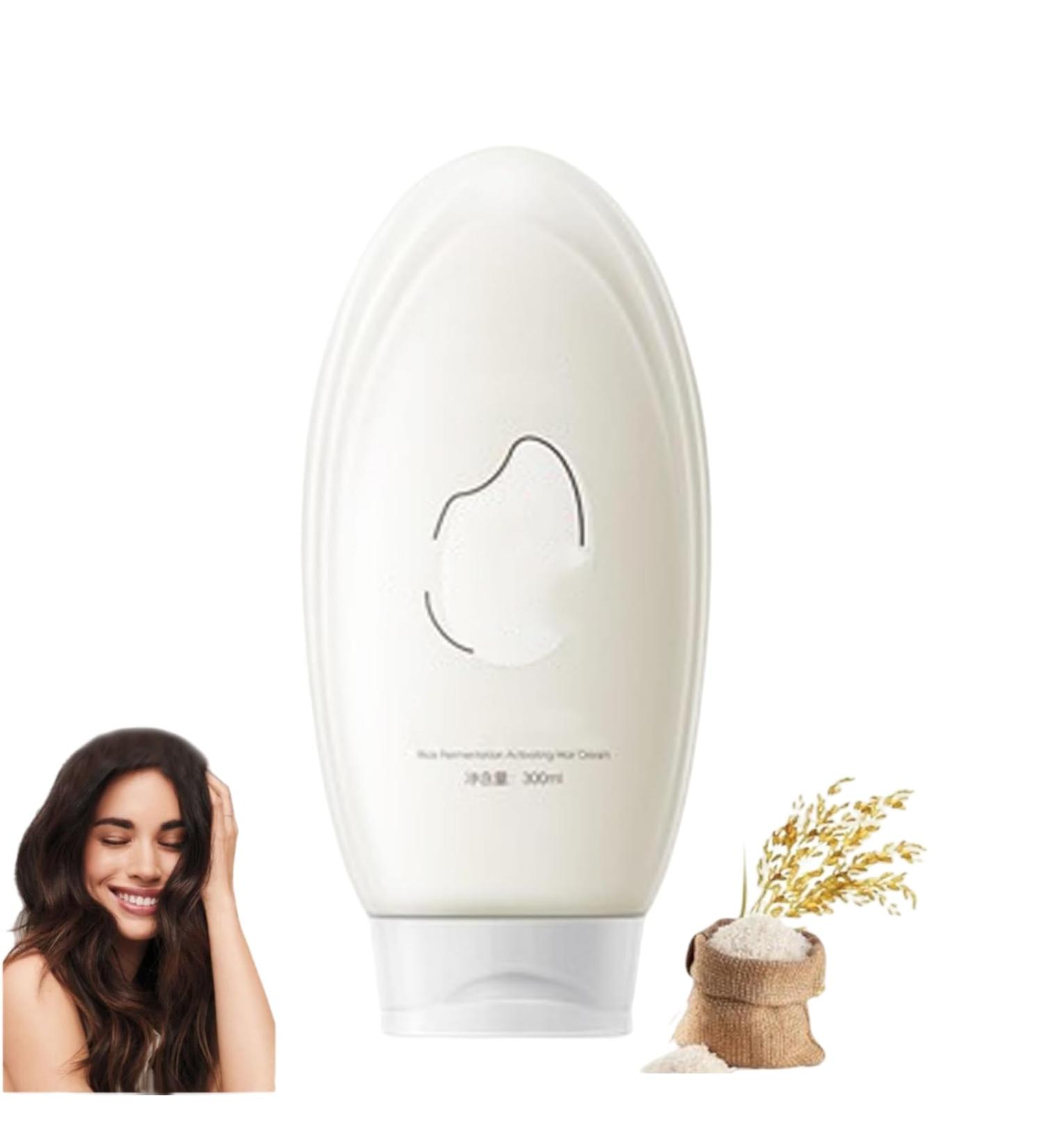 Rice Fermentation Essence Hair Cream Rice Essence Revitalizing Hair Lotion Rice Essence Hair Cream Deep Conditioning Hair Mask Strengthens and - Buy Online on GoSupps.com