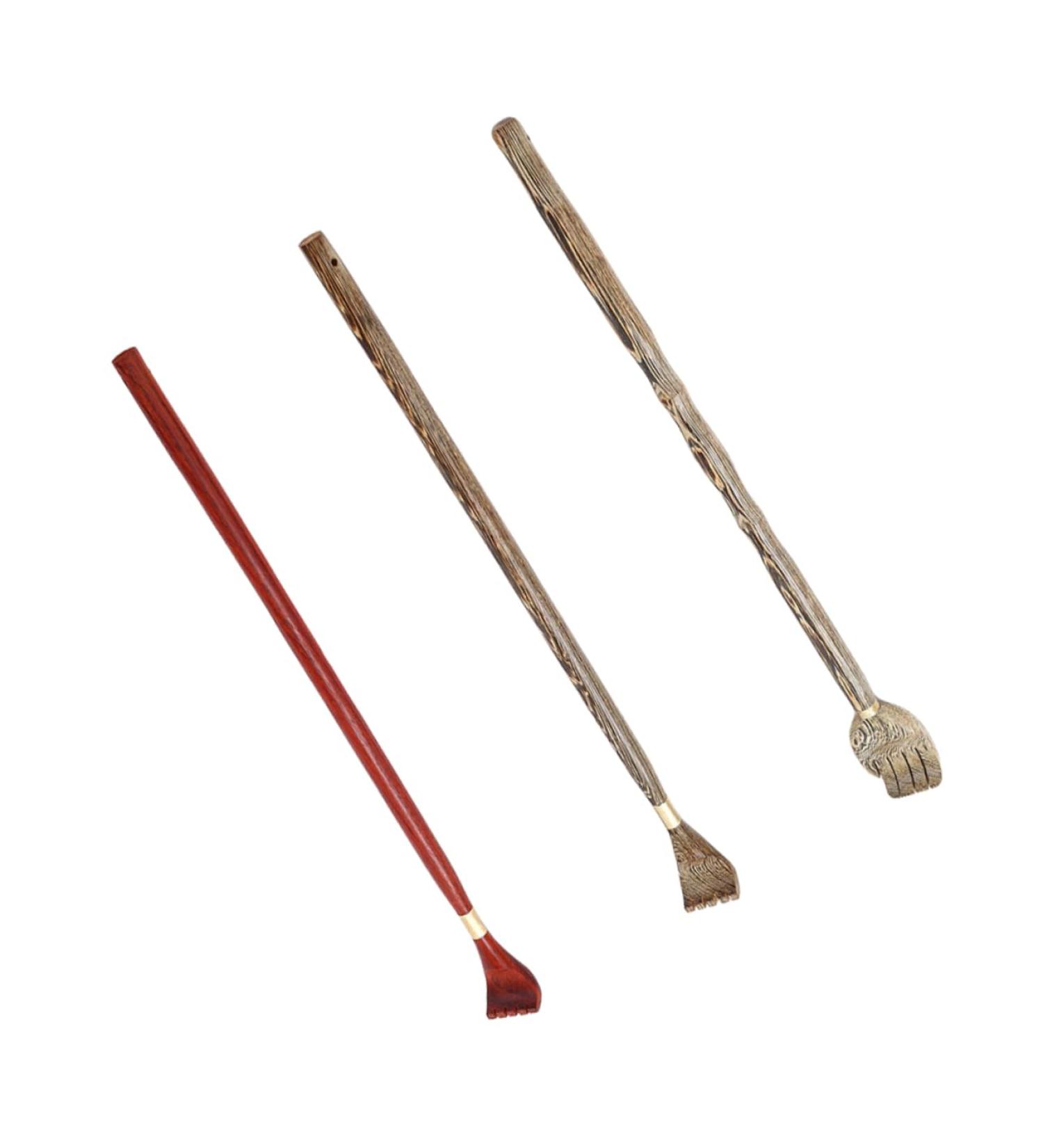 Minkissy 3-Piece Back Scratcher Set | Handheld Massager for Itching Relief | Perfect Body Scratch Tool for Adults & Seniors - Buy Online on GoSupps.com