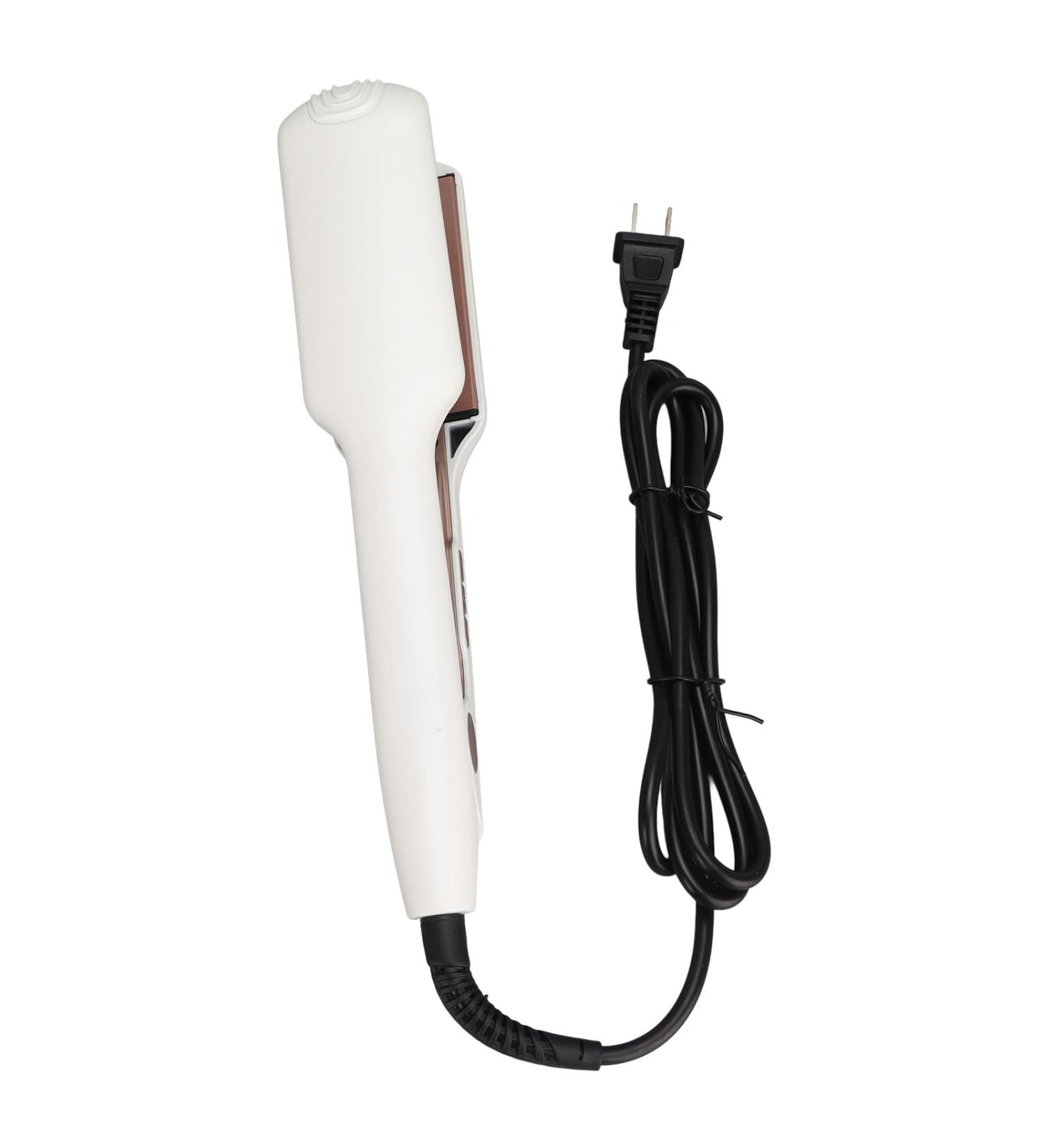 LCD Display Quick Heating Hair Straightener & Curler - Dual Use for Curly & Straight Hair Portable & Less Damage | Shop Internationally - Buy Online on GoSupps.com