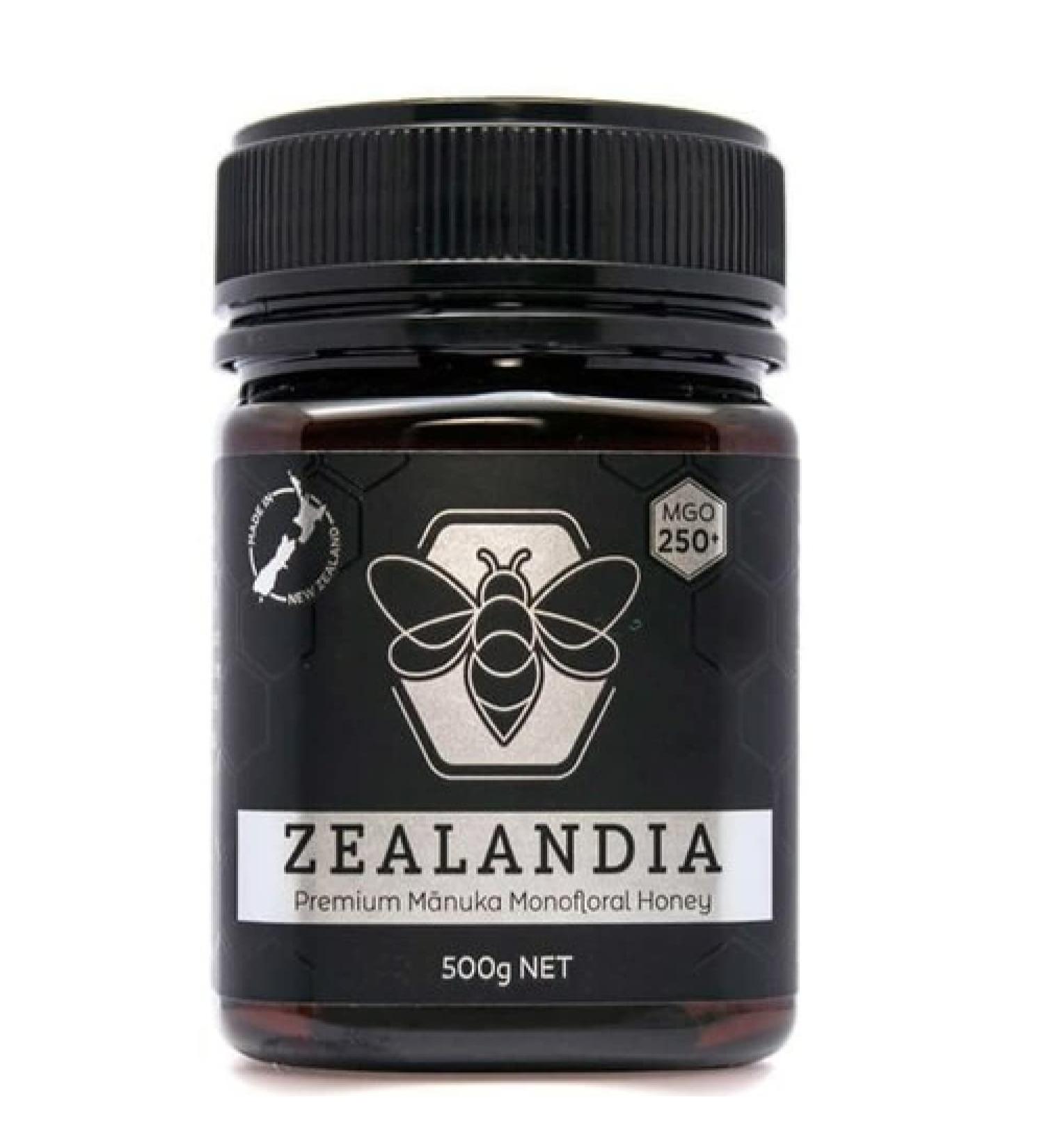 Zealandia ZH-M250-500 Monofloral Manuka Honey - 500g | Premium Natural Sweetener | International Shipping Available - Buy Online on GoSupps.com
