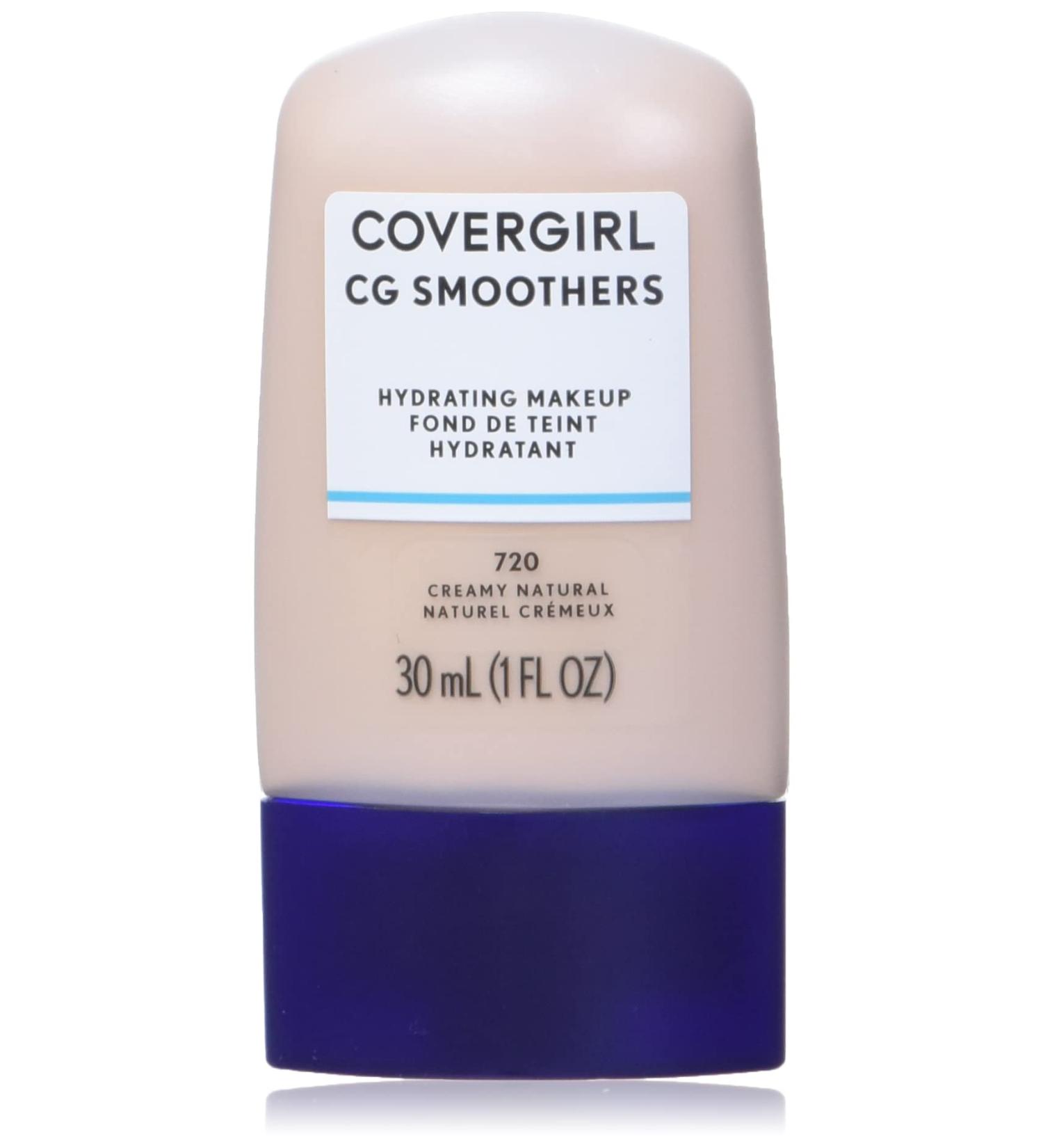 COVERGIRL Smoothers Hydrating Makeup Foundation Creamy Natural 1 Fl Oz - Pack of 1 - Buy Online on GoSupps.com