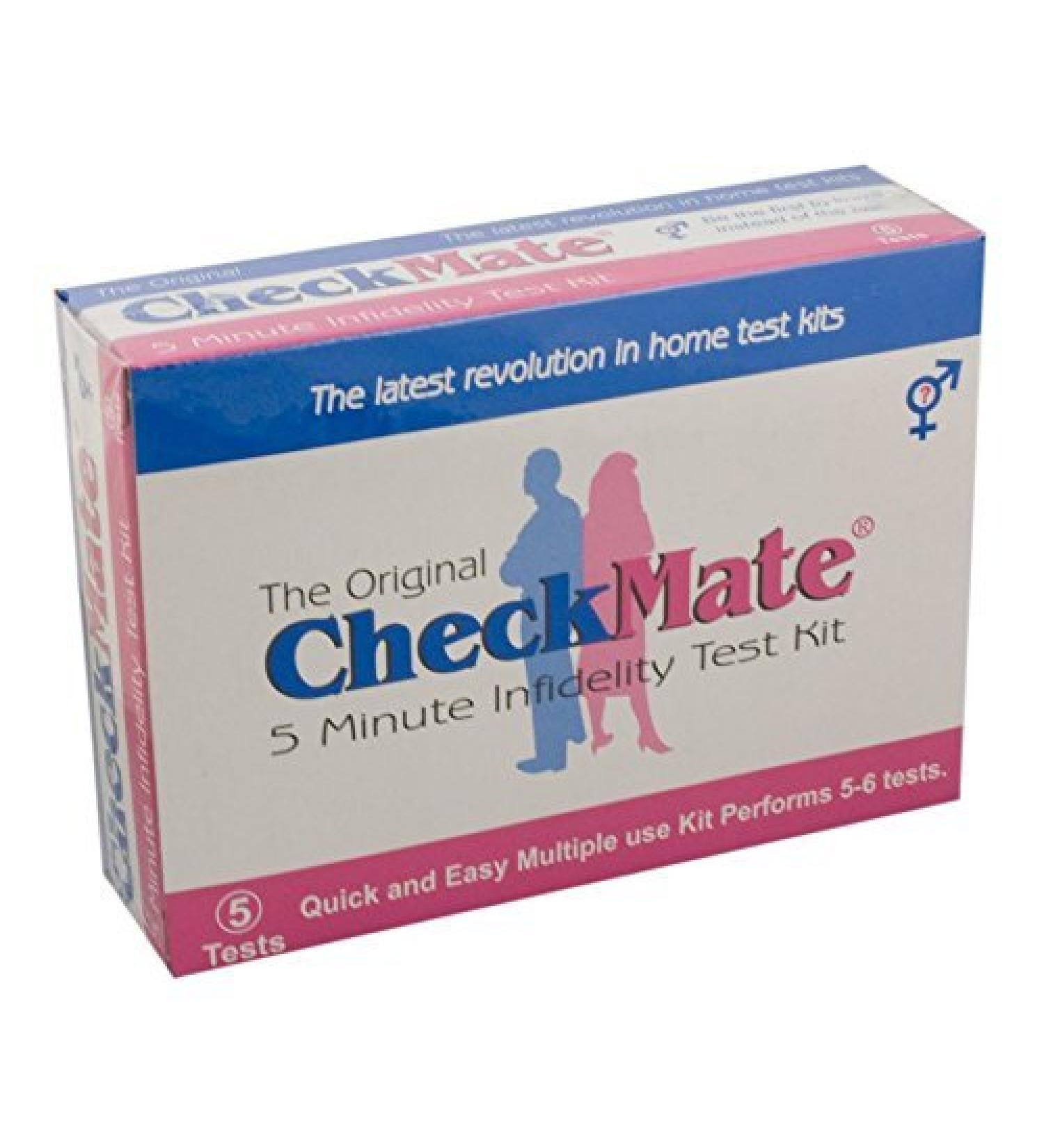 Check Mate Infidelity Test Kit - 10 Tests - Check your spouse  boyfriend  girlfriend  partner.