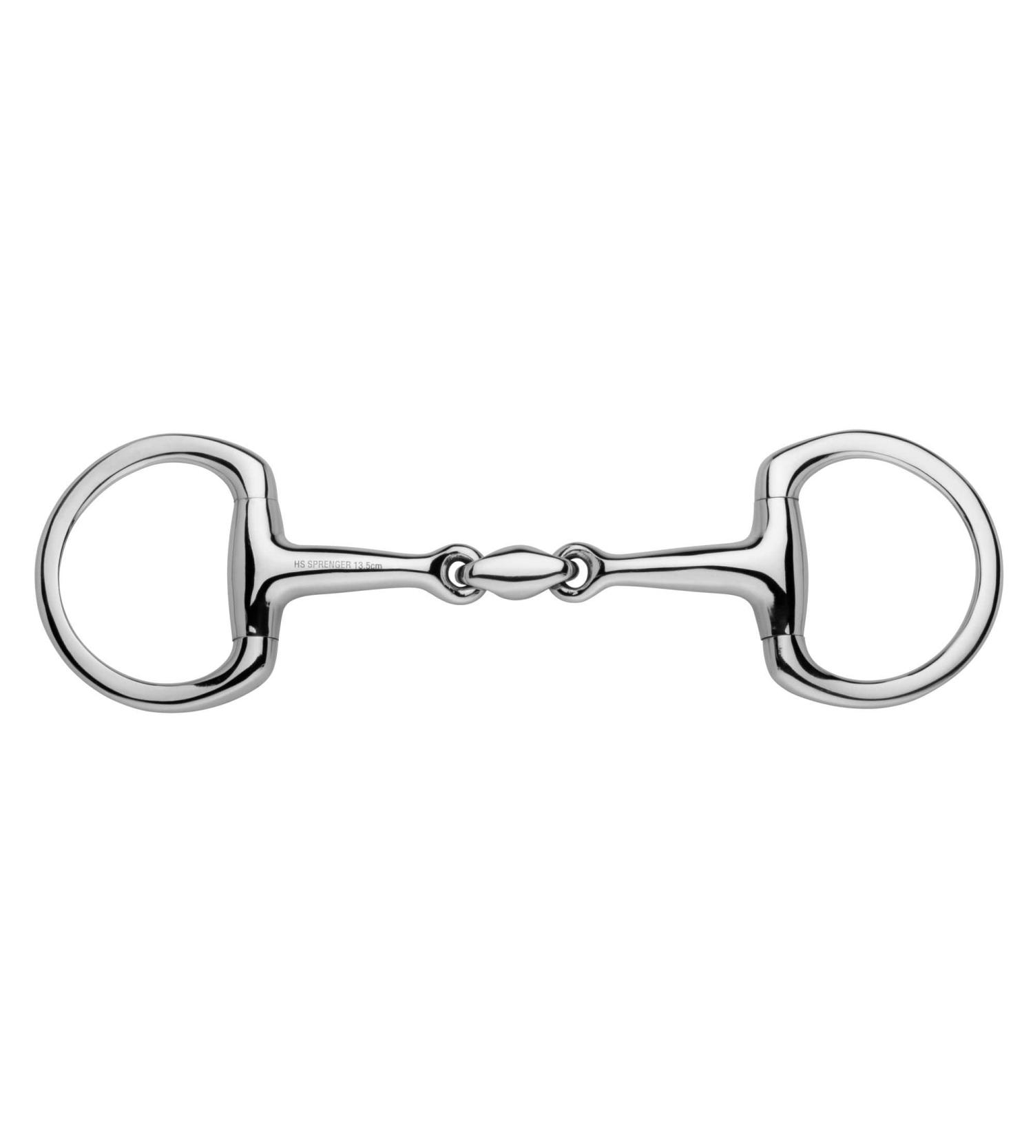 Sprenger - double-brought olive head bridle stainless steel 16mm silver 14.5
