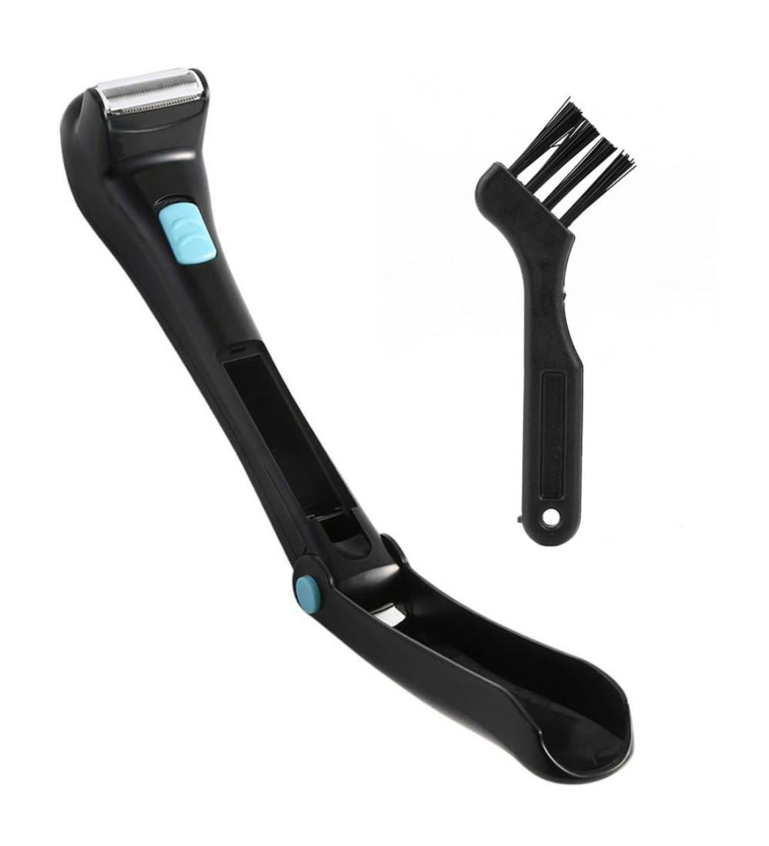 Back Hair Shaver - Foldable Electric Body Hair Remover for Men | Long Handle Razor for Easy Hair Removal - Buy Online on GoSupps.com