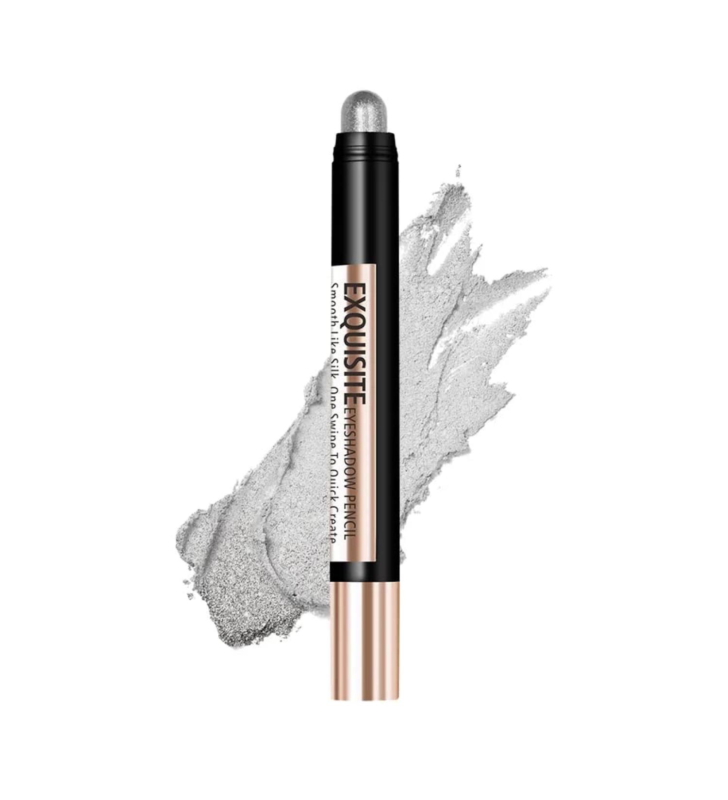 Buy Exquisite Shimmer Eyeshadow Stick | Long Lasting Waterproof Crayon in Silver Pearl Champagne Gold Smokey Bronze - Shop Internationally - Buy Online on GoSupps.com