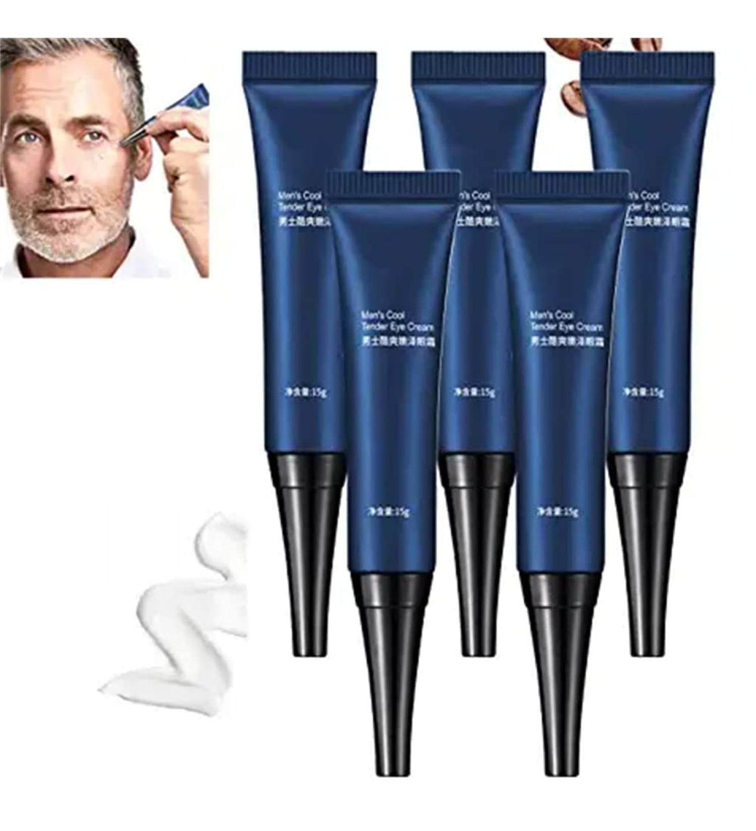 Himse Awaken Peptide Depuffing Eye Gel Reduces Puffiness Dark Circles Under Eye Bags Wrinkles and Fine Lines Around Eyes Moisturizing Eye Cream for Men (5 Pcs) - Buy Online on GoSupps.com