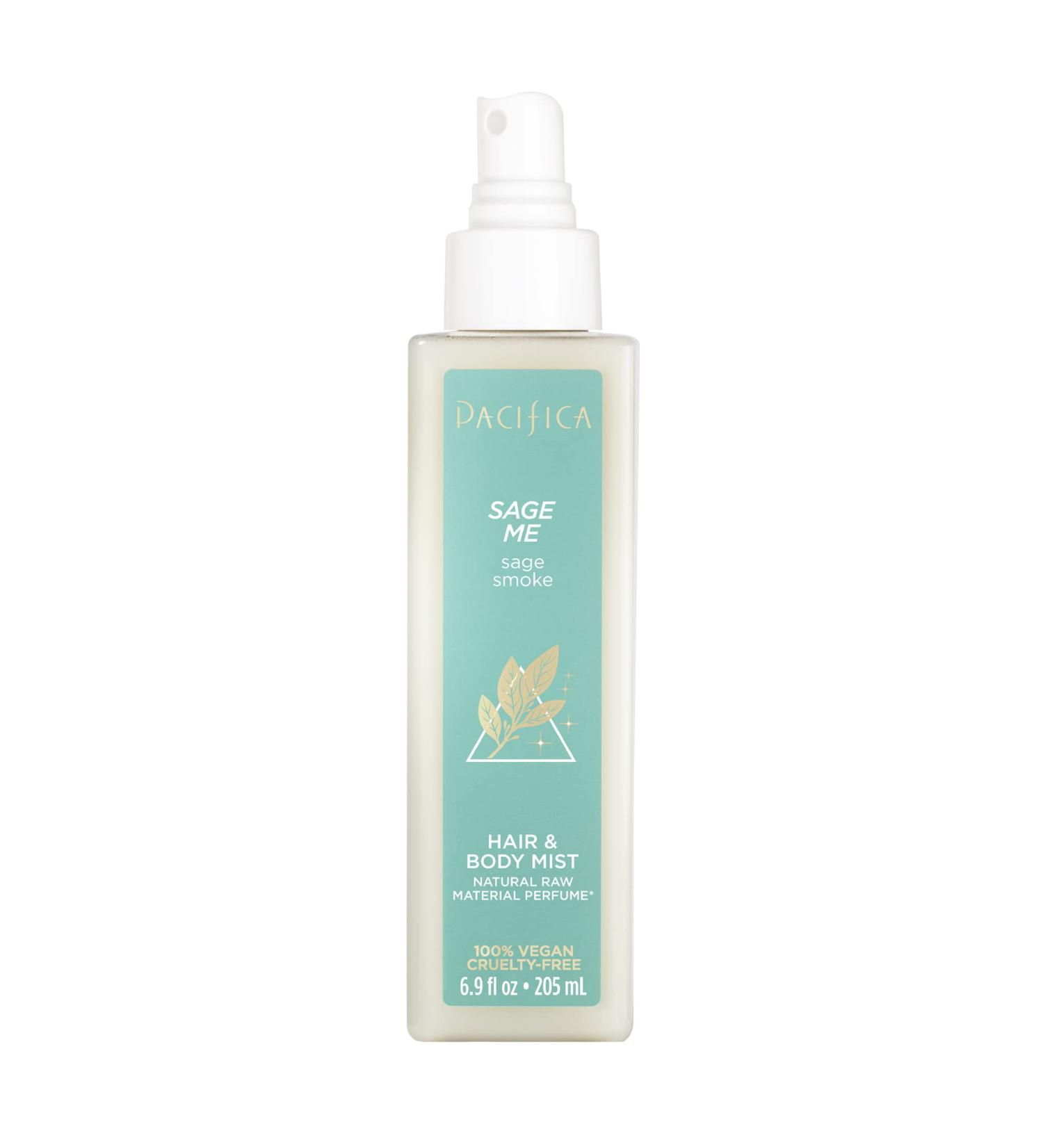 Pacifica Sage Me Hair and Body Mist - Sage Smoke 6.9 oz - Natural Sage Scent for Refreshing Hair and Skin - 1 Pack - Buy Online on GoSupps.com