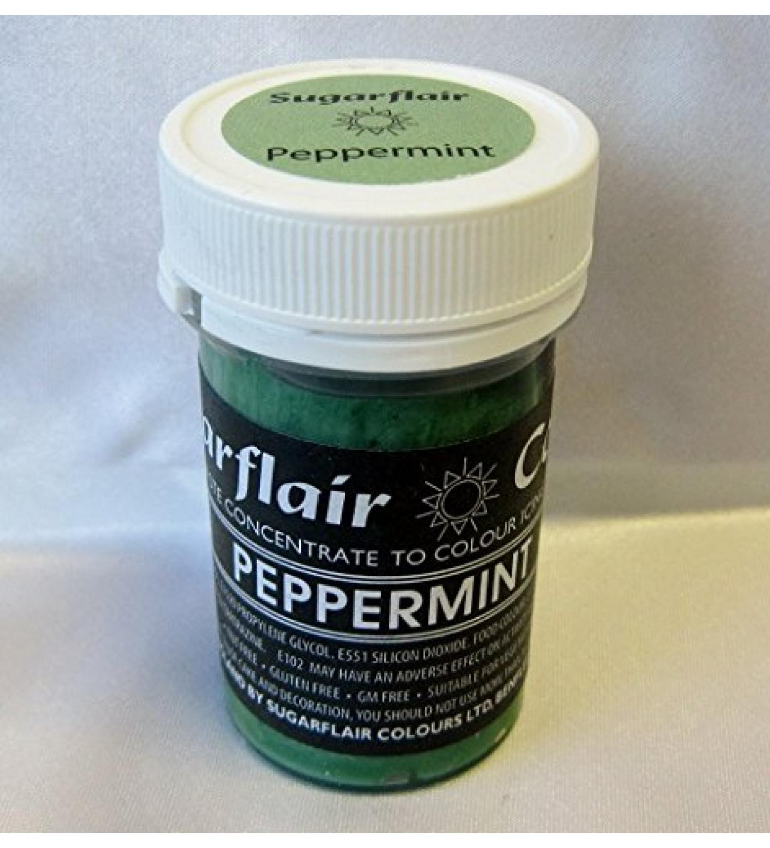 Peppermint Sugarflair Spectral Concentrated Pastel Paste Colour