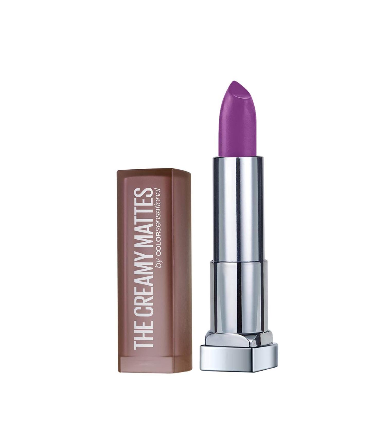 Maybelline New York Color Sensational Purple Matte Lipstick - Vibrant Violet 0.15 oz - Buy Online on GoSupps.com