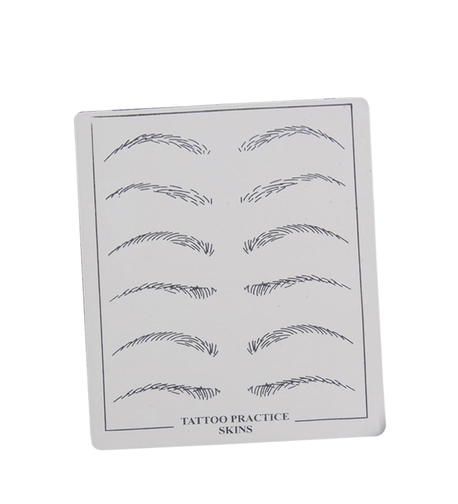 FOMIYES 6 Pcs Eyebrow Training Skin Eyebrow Practice Skin Eyebrow Microblading Skin - Buy Online on GoSupps.com