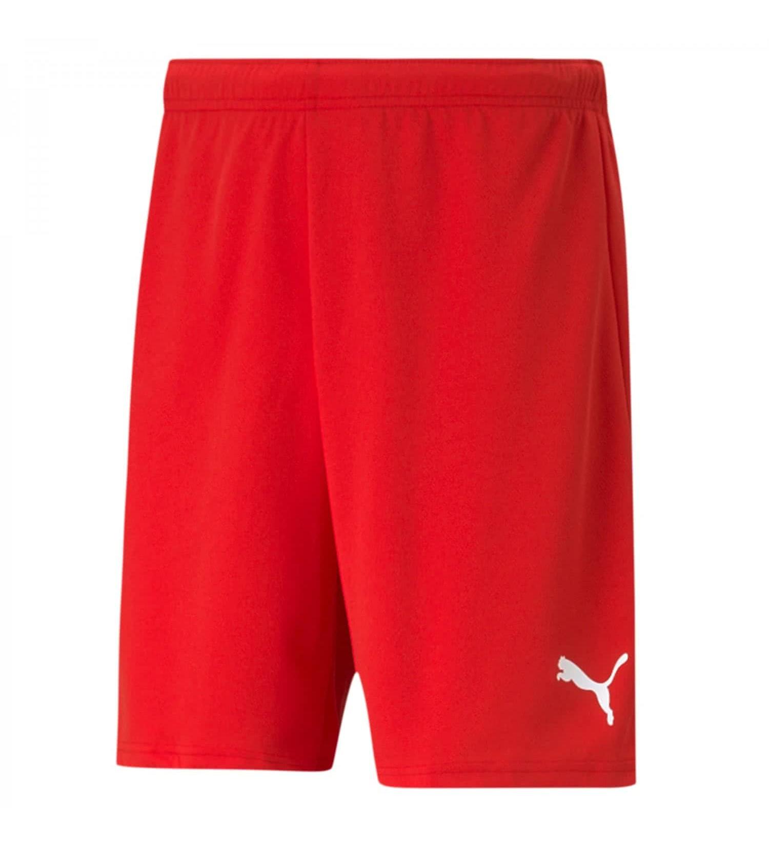 Buy PUMA Men's Teamrise Shorts XL - Stylish Puma Red & White Athletic Shorts for International Shipping - Buy Online on GoSupps.com