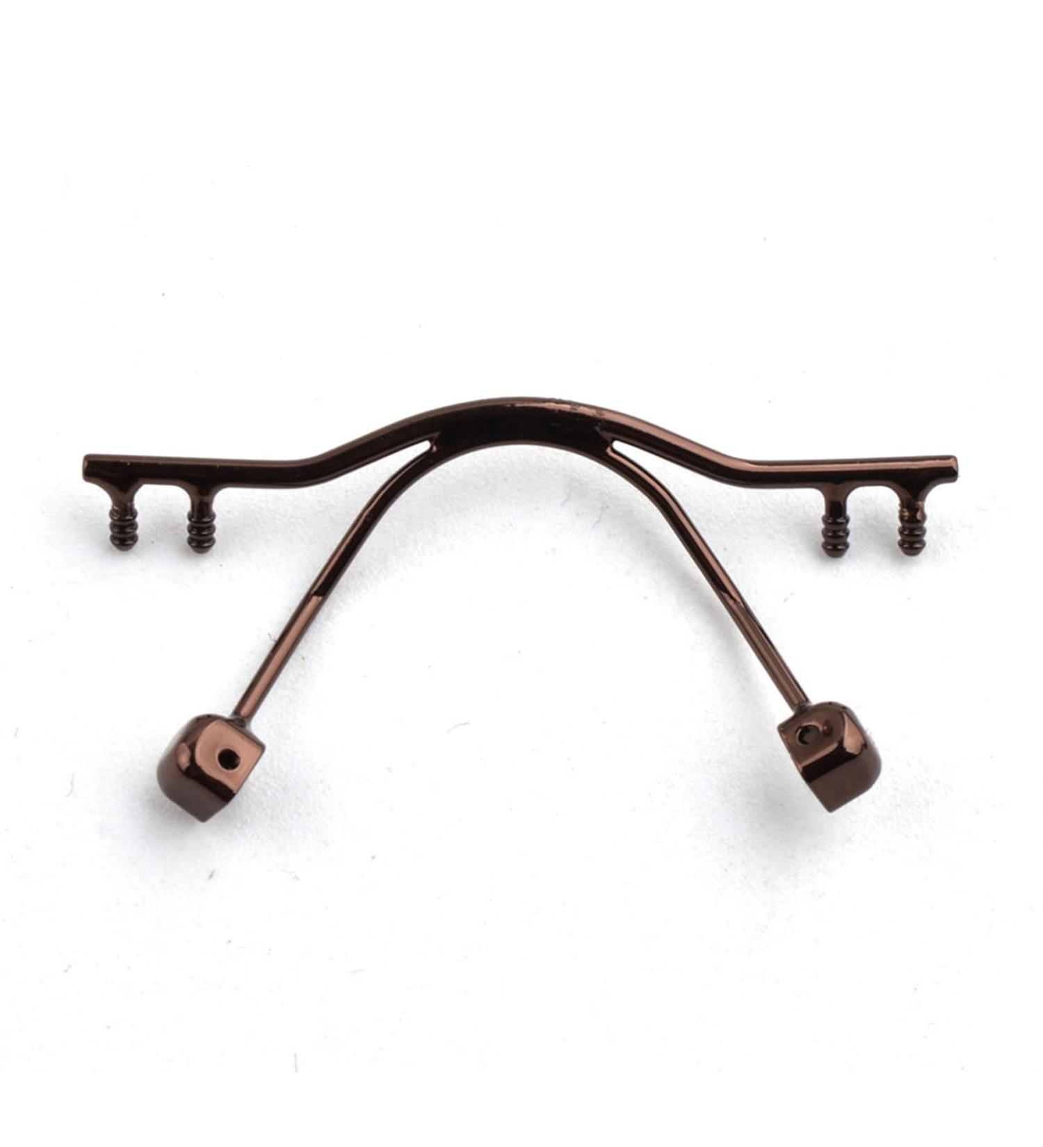 10pcs Rimless Eyeglass Nose Clips - Stainless Steel Eyeglass Accessories for Repair (Brown) | International Shipping Available - Buy Online on GoSupps.com