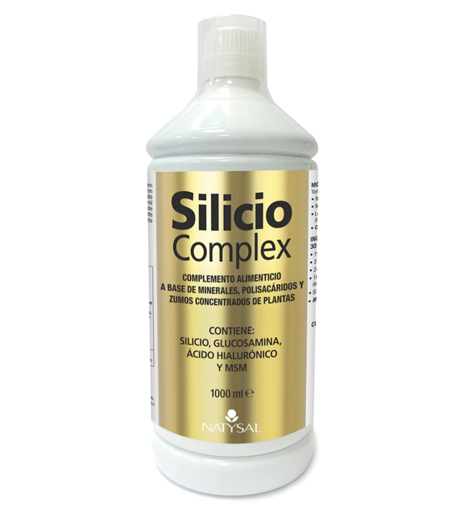 Natysal Silicio Complex Con Glucosamina - Nutricosmetics 1 Litro - Buy Online on GoSupps.com