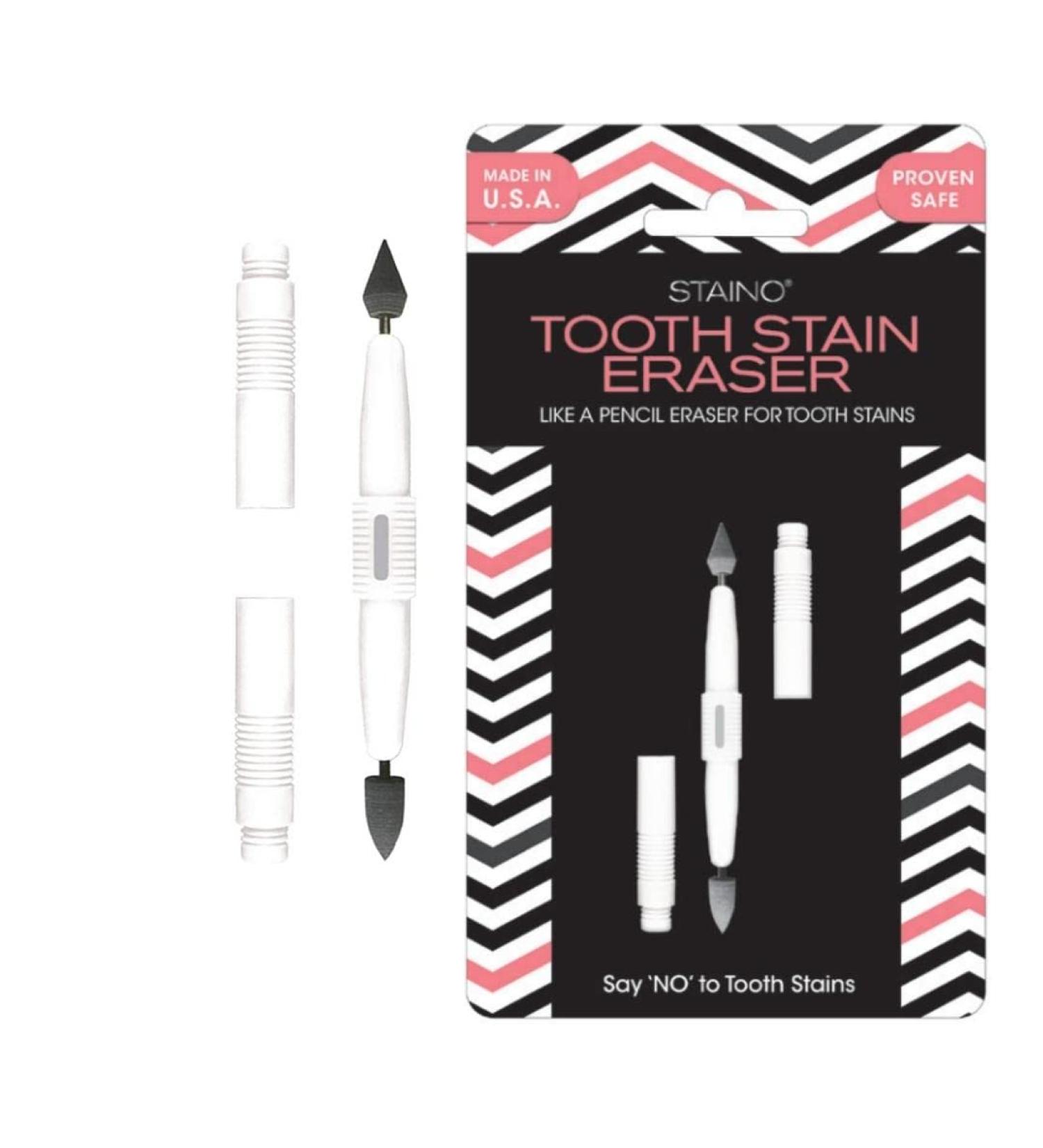 Staino Tooth Stain Eraser Dental Tool - 2 Erasers/Unit - Buy Online on GoSupps.com