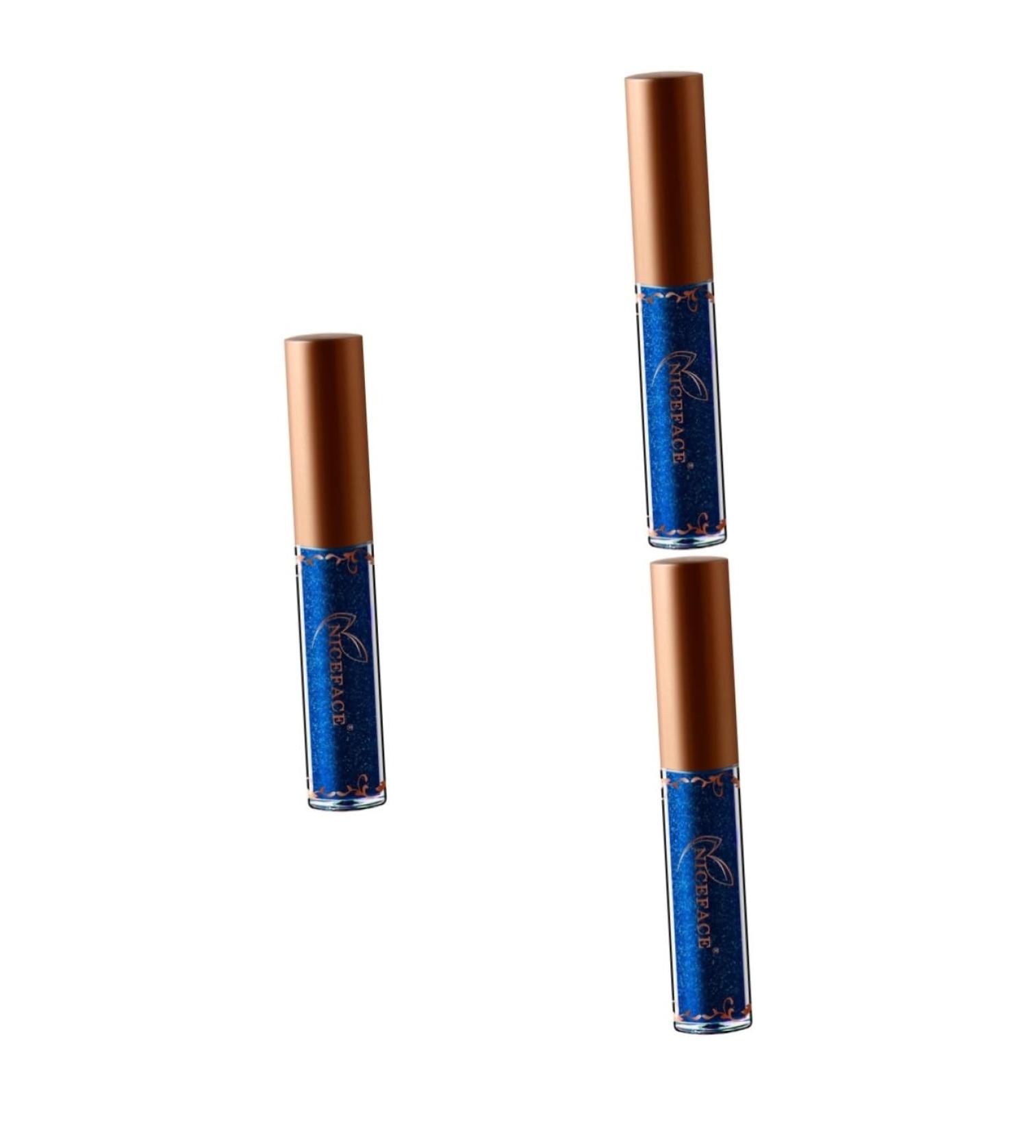 Didiseaon 3pcs Pearlescent Liquid Eyeliner Coloured Eyeliner Colored Eyeliner Ladies Suits Diamond Metal Miss - Buy Online on GoSupps.com